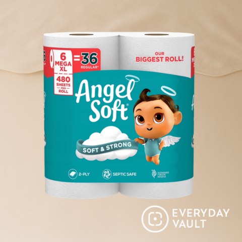 Angel Soft Mega XL- 6 pk