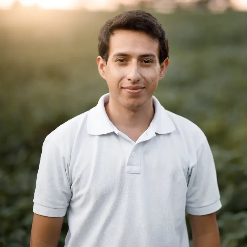 a young man of hispanic origin