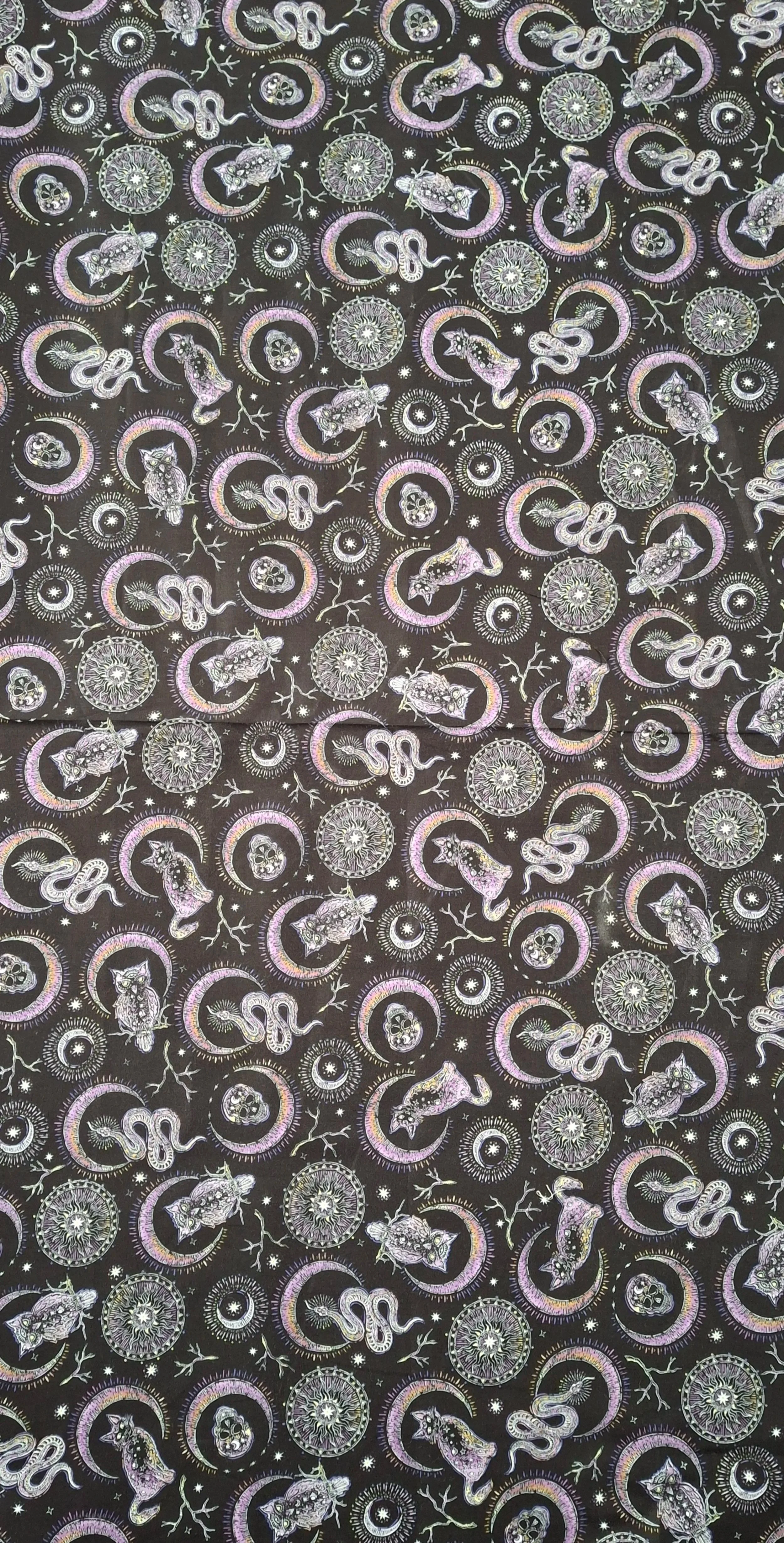 Purple Witchy Cotton