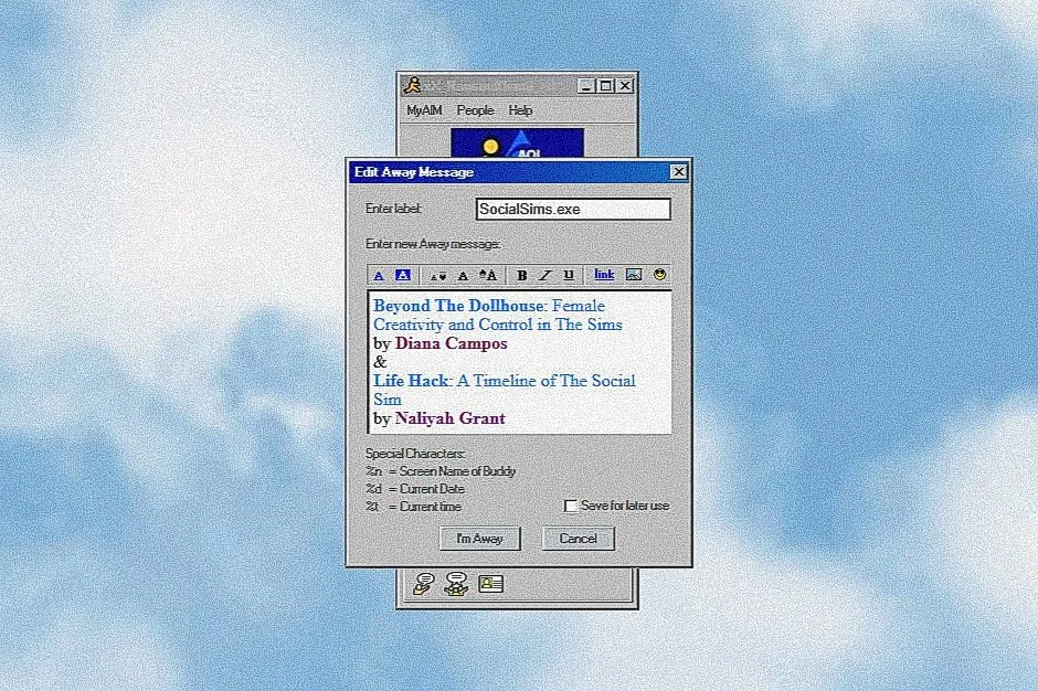 Beyond The Dollhouse: Female Creativity &amp; Control in The Sims
