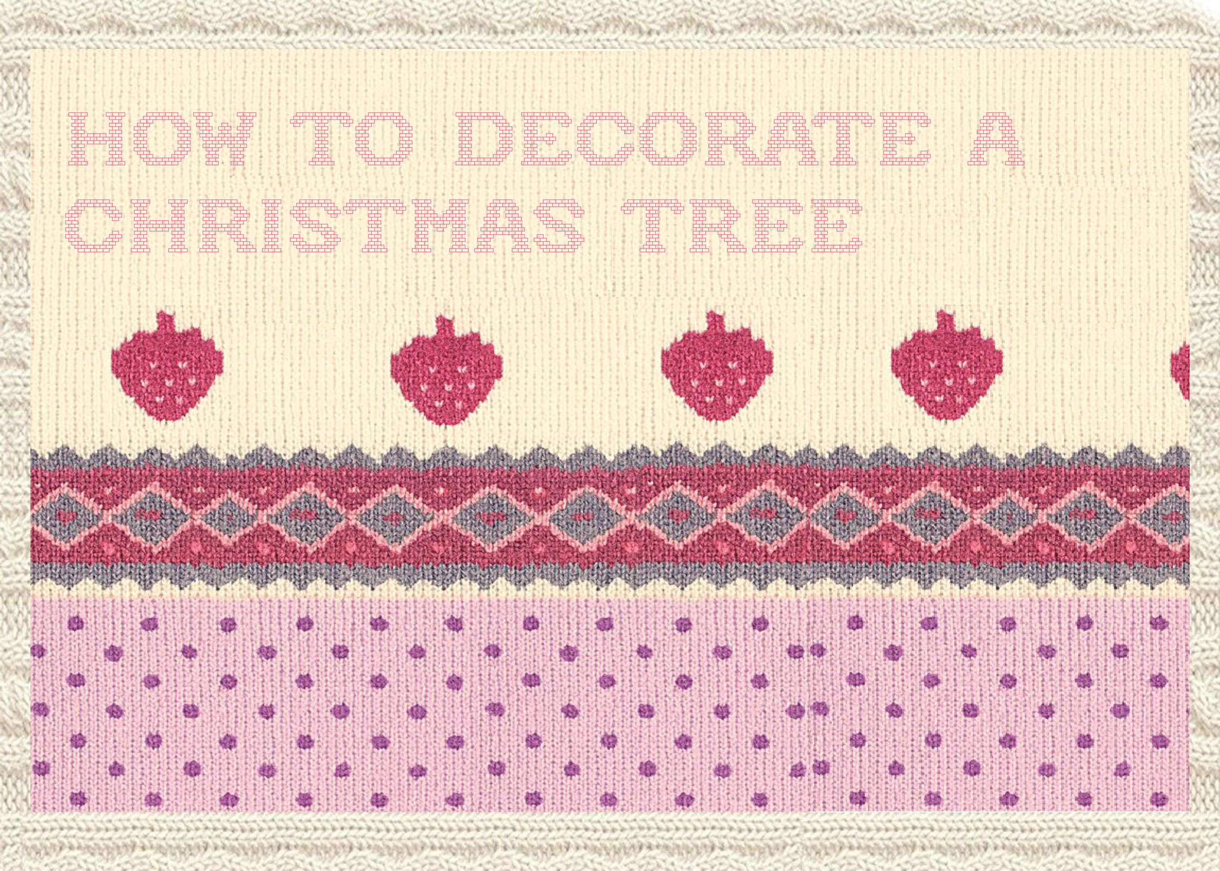 How to Decorate a Christmas Tree