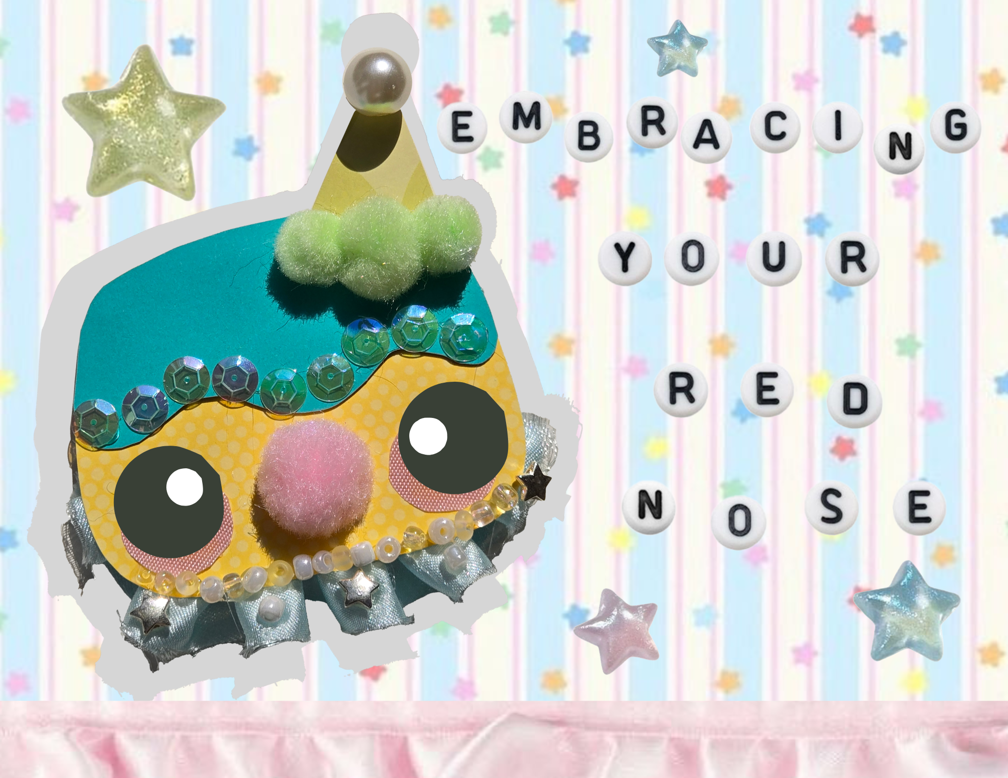 Embracing Your Red Nose + Face Paint