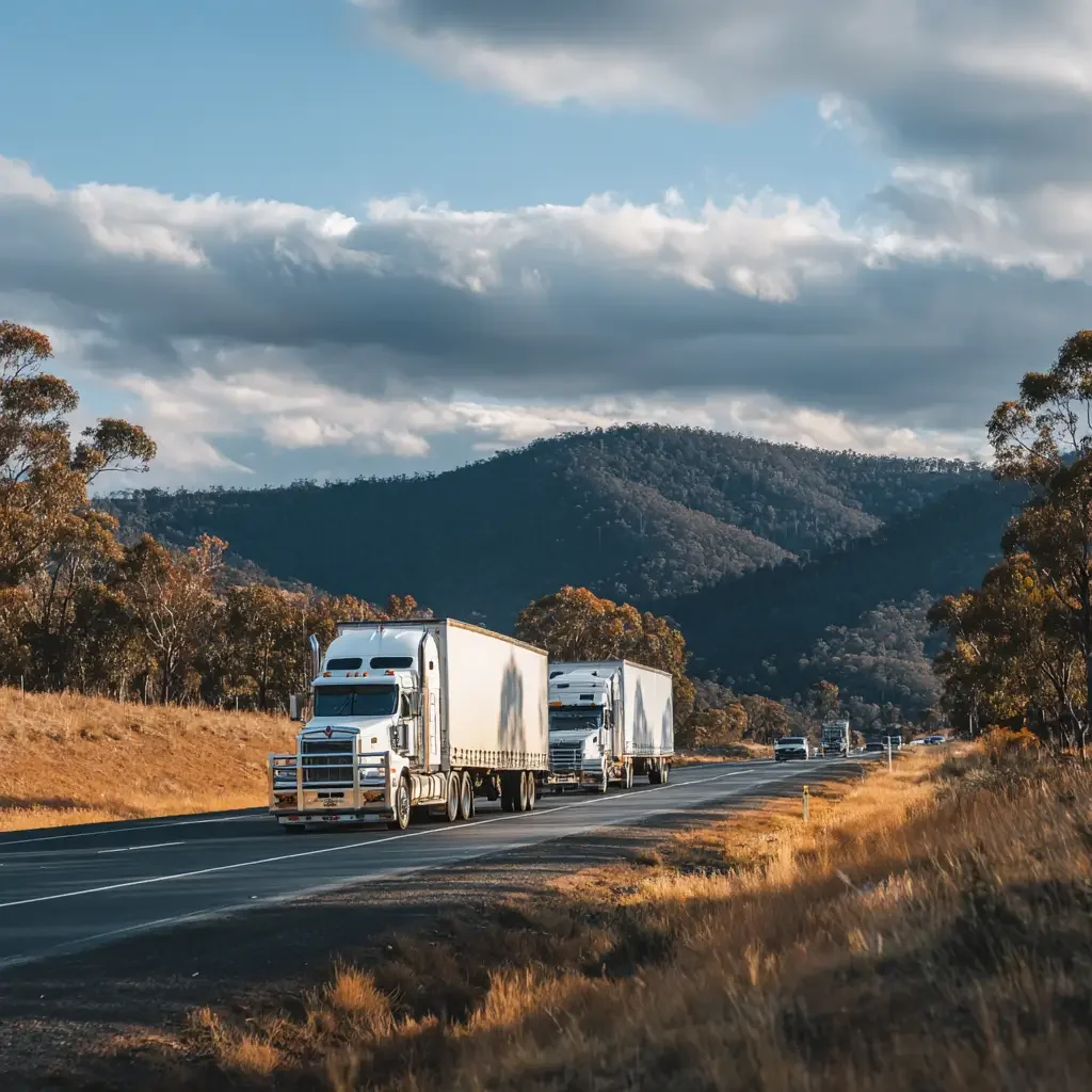 White Refrigerated Trucks