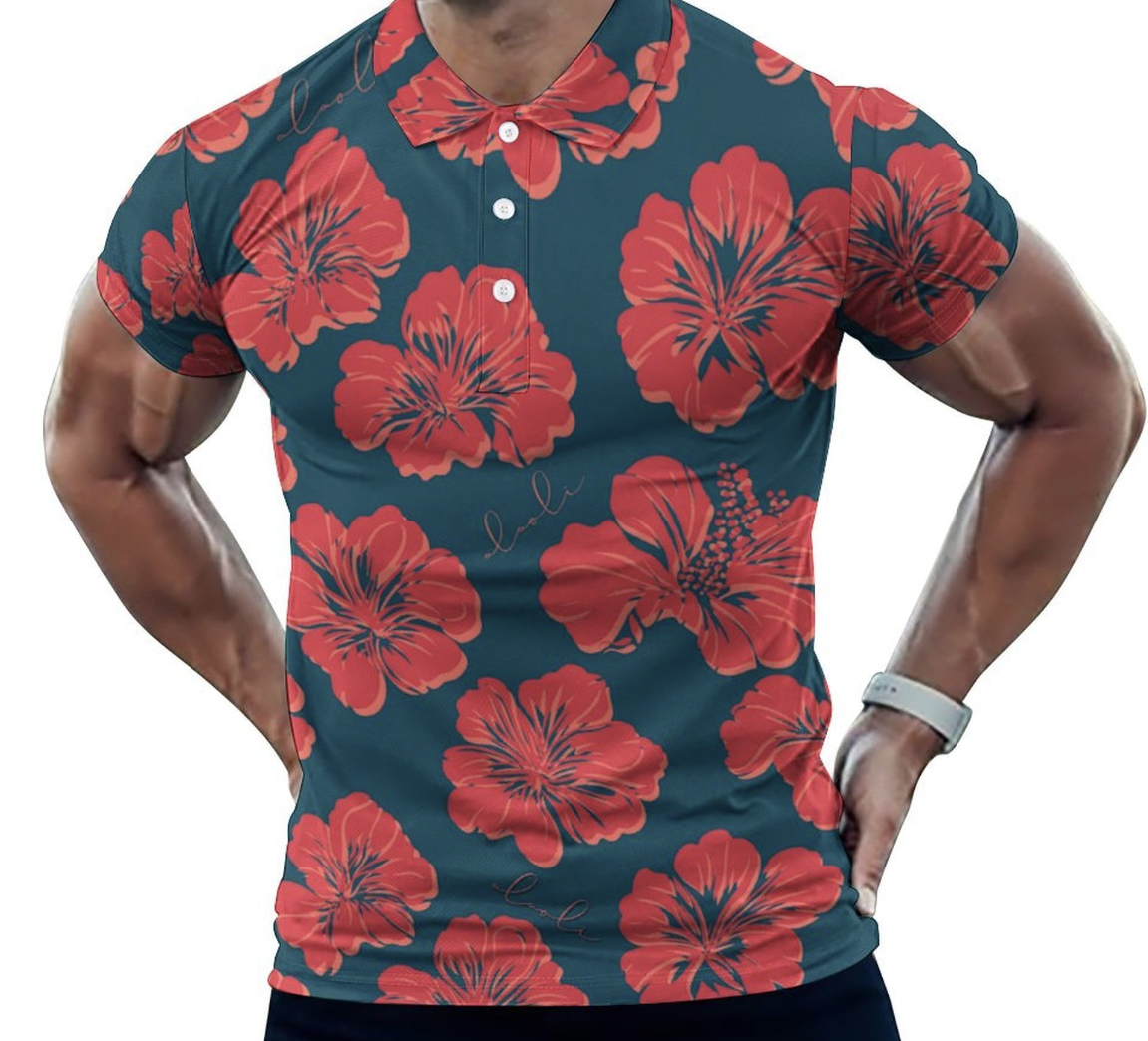 Yugi Short Sleeve Golf Polo (Preorder Ship by 6/19)