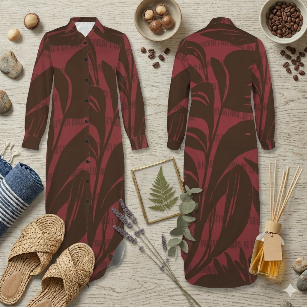 Hānau Hou Exclusive Collection: Button Down Muʻu