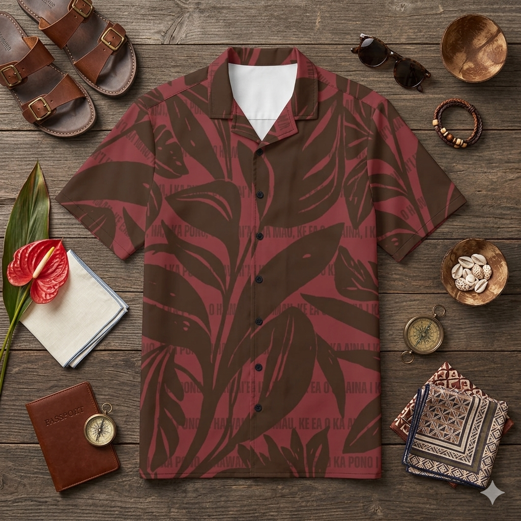Hānau Hou Exclusive Collection: Ea Kāne Aloha Shirt