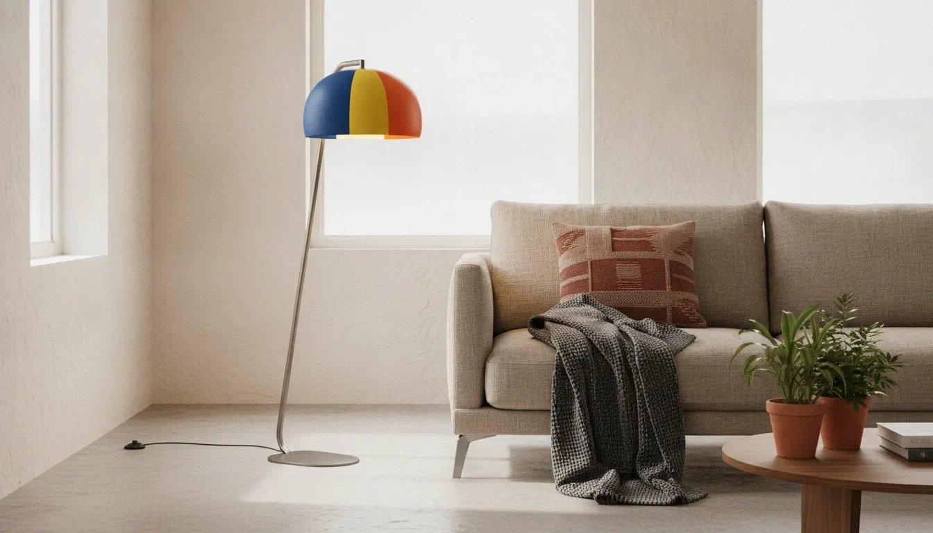 Floor Lamp Focal Point Living Room: Anchor One Bold Piece