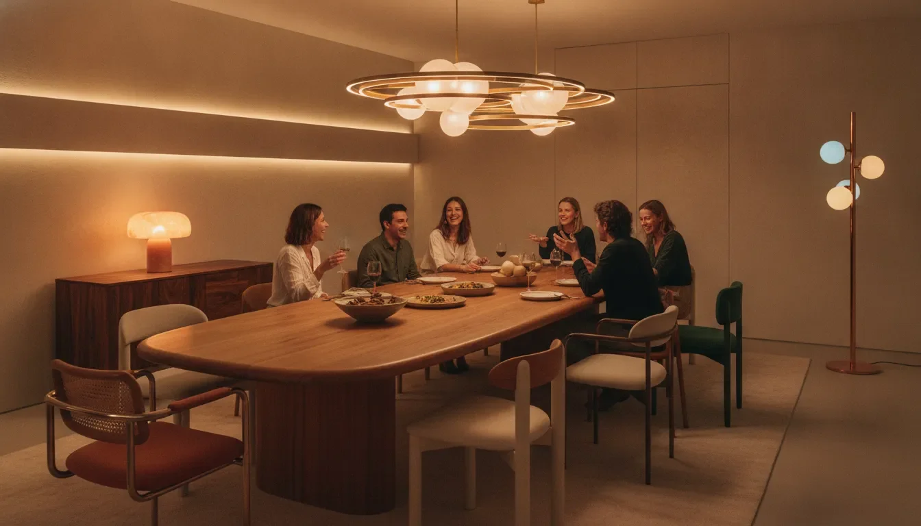Dining Room Light Fixtures: A Layered Design Guide