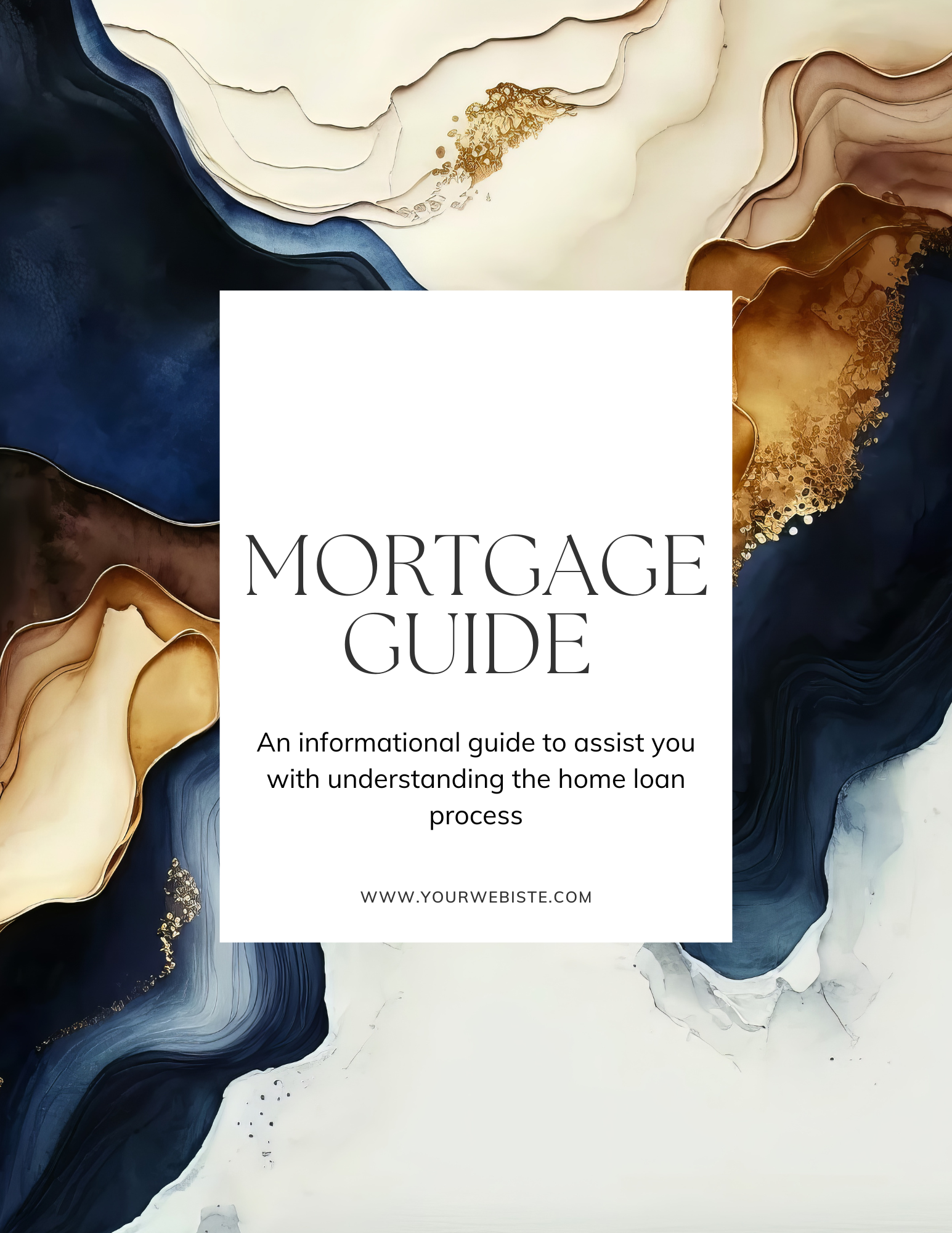 +15 Page Mortgage Guide - Blue Marble - The Uma Collection