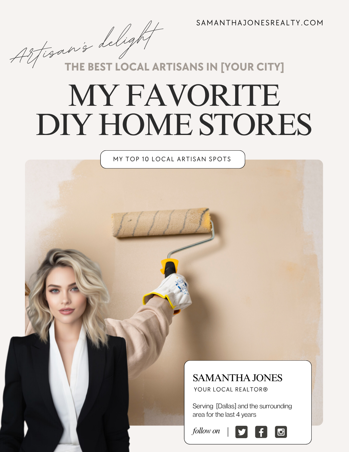 LOCAL GUIDE – THE BEST DIY HOME STORES - LEAD MAGNET – MARCH