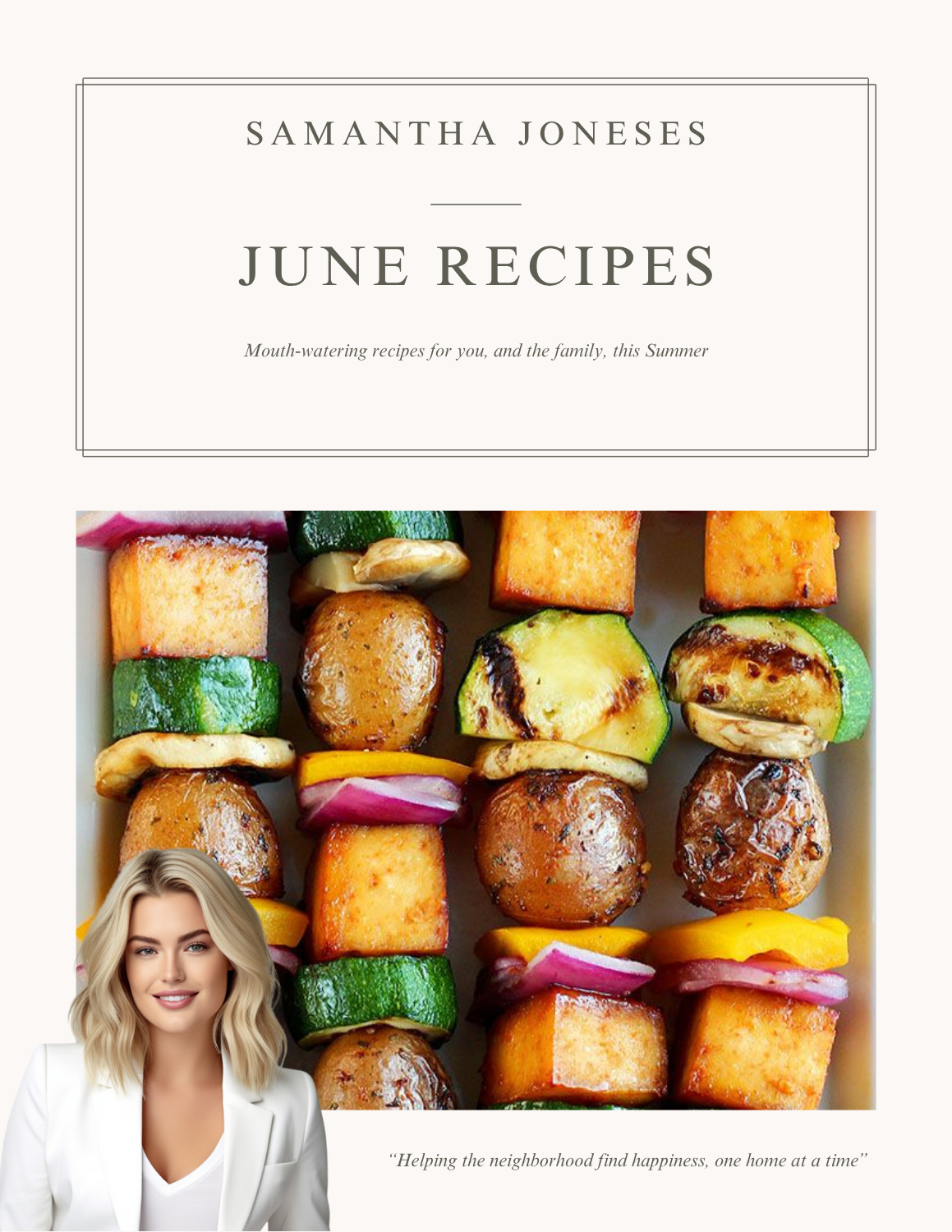 MINI MONTHLY COOKBOOK –&nbsp; JUNE RECIPES - LEAD MAGNET