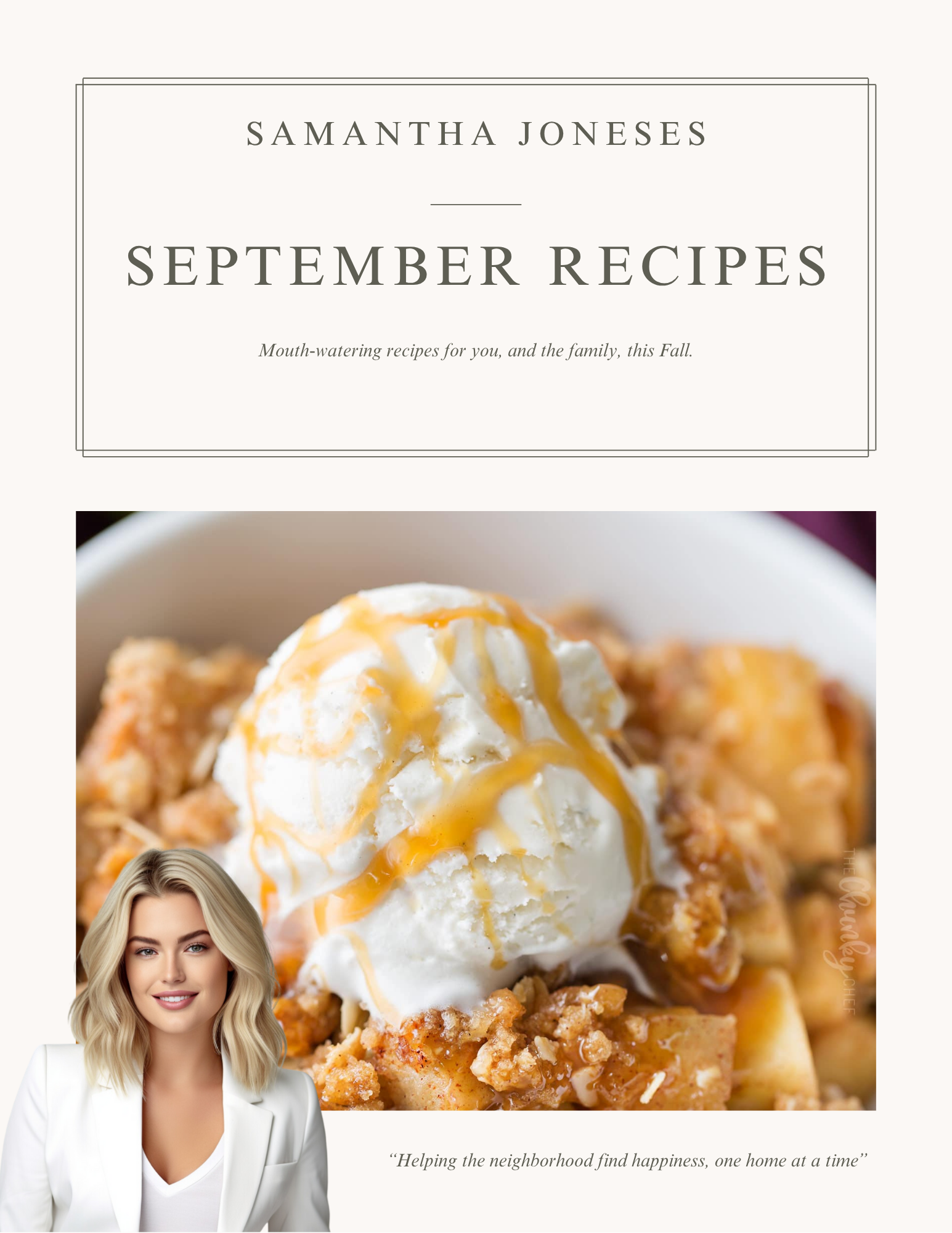 MINI MONTHLY COOKBOOK –&nbsp; SEPTEMBER RECIPES - LEAD MAGNET