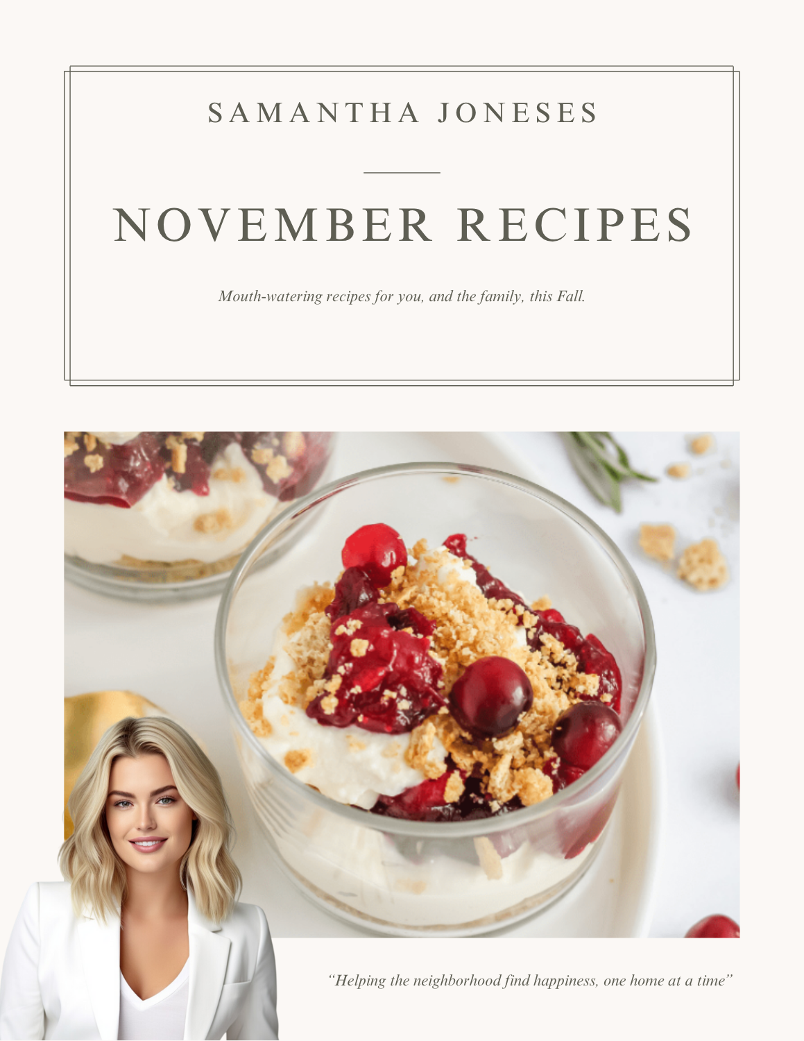 MINI MONTHLY COOKBOOK –&nbsp; NOVEMBER RECIPES - LEAD MAGNET