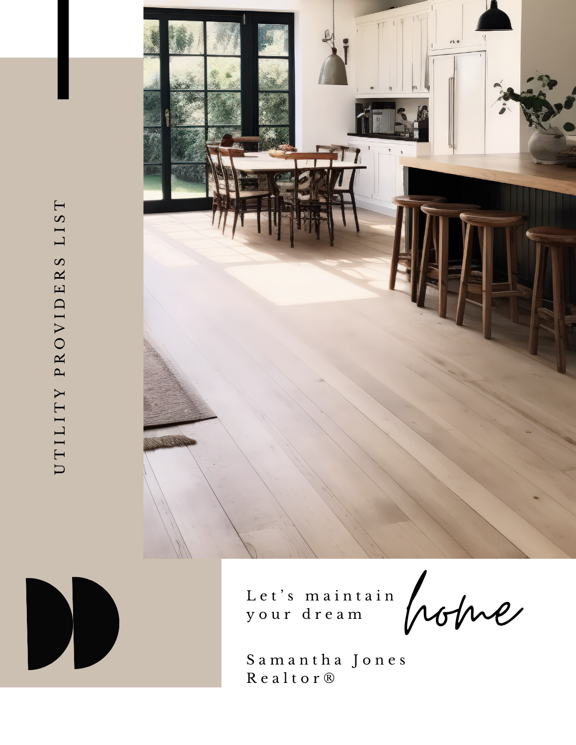 UTILITY PROVIDERS CHECKLIST&nbsp; - THE ARI COLLECTION - OCTOBER
