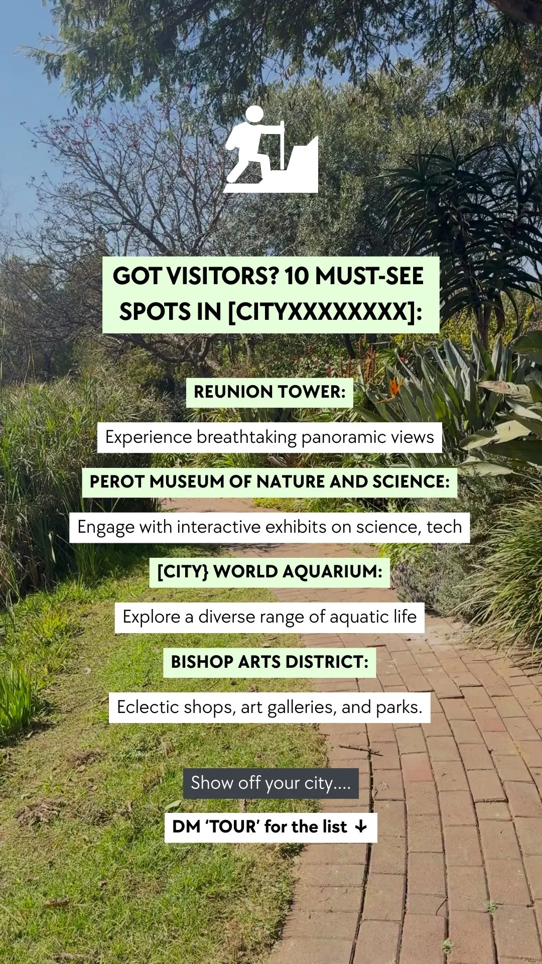 Local Content - Top 10 Tourist Sights - August - Reel