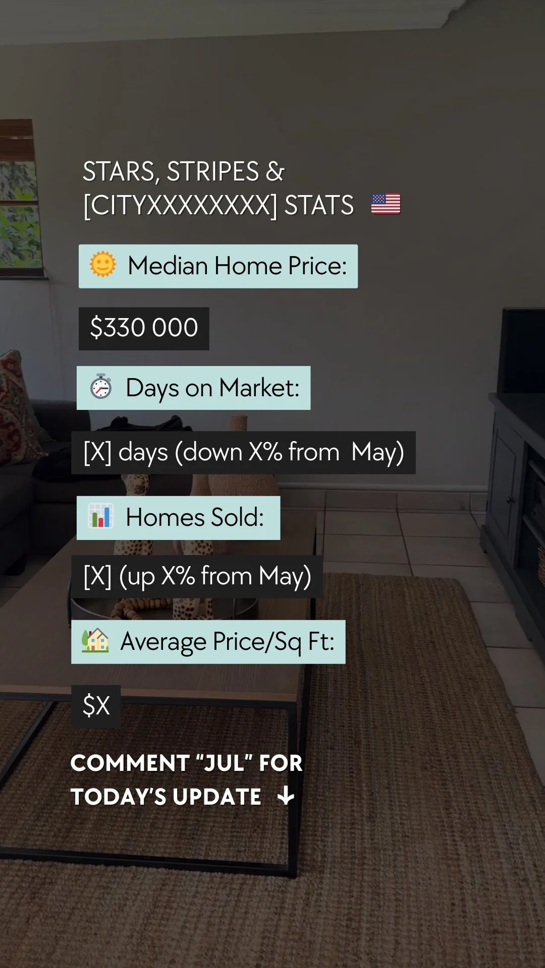Market Stats - Reel - July