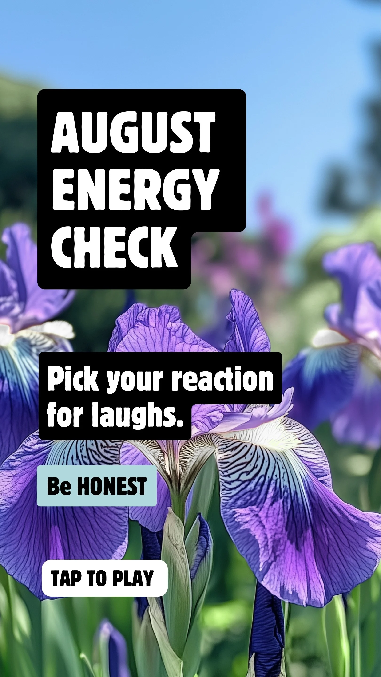 Tap to Reveal - August - Humor - Quiz