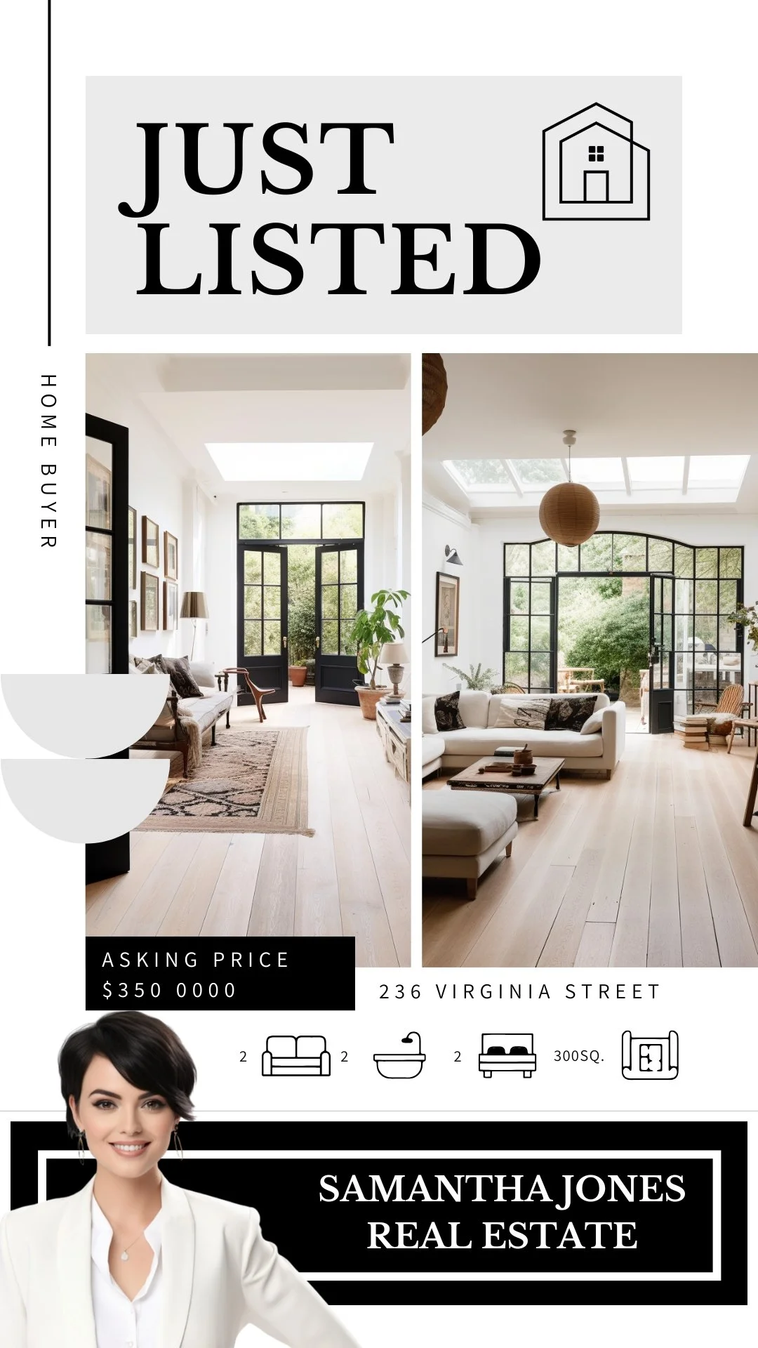 Home showing - August - New Listing/Open House