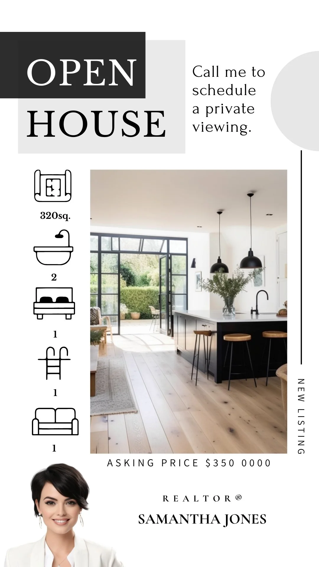 Home showing - September - New Listing/Open House