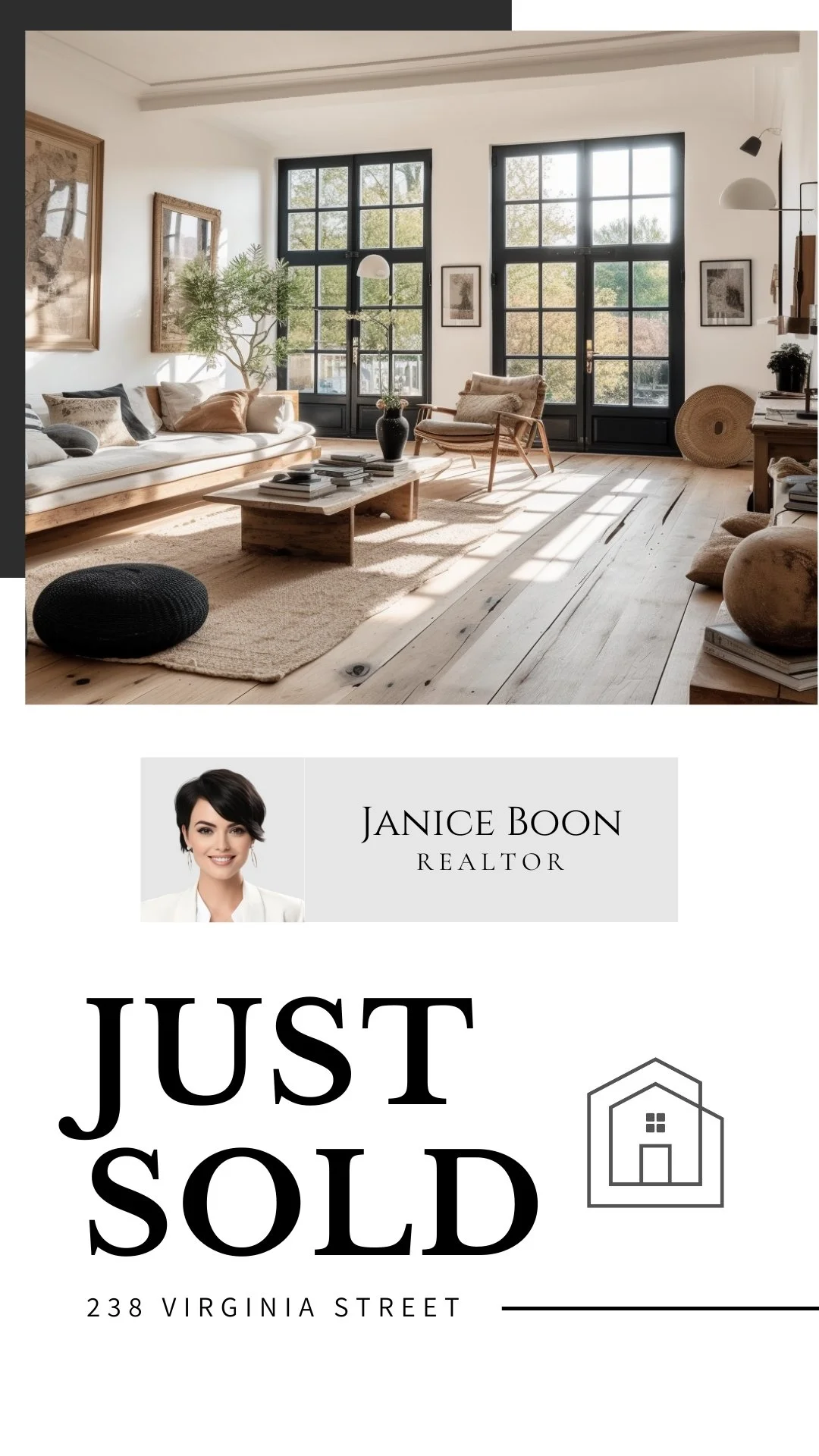 Home showing - August - Just Sold