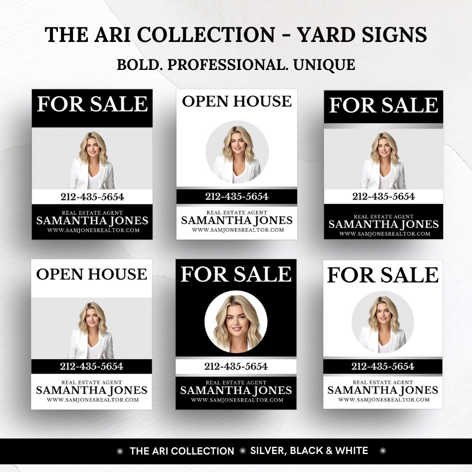 Branding kit - The Ari Collection - Black &amp; White 