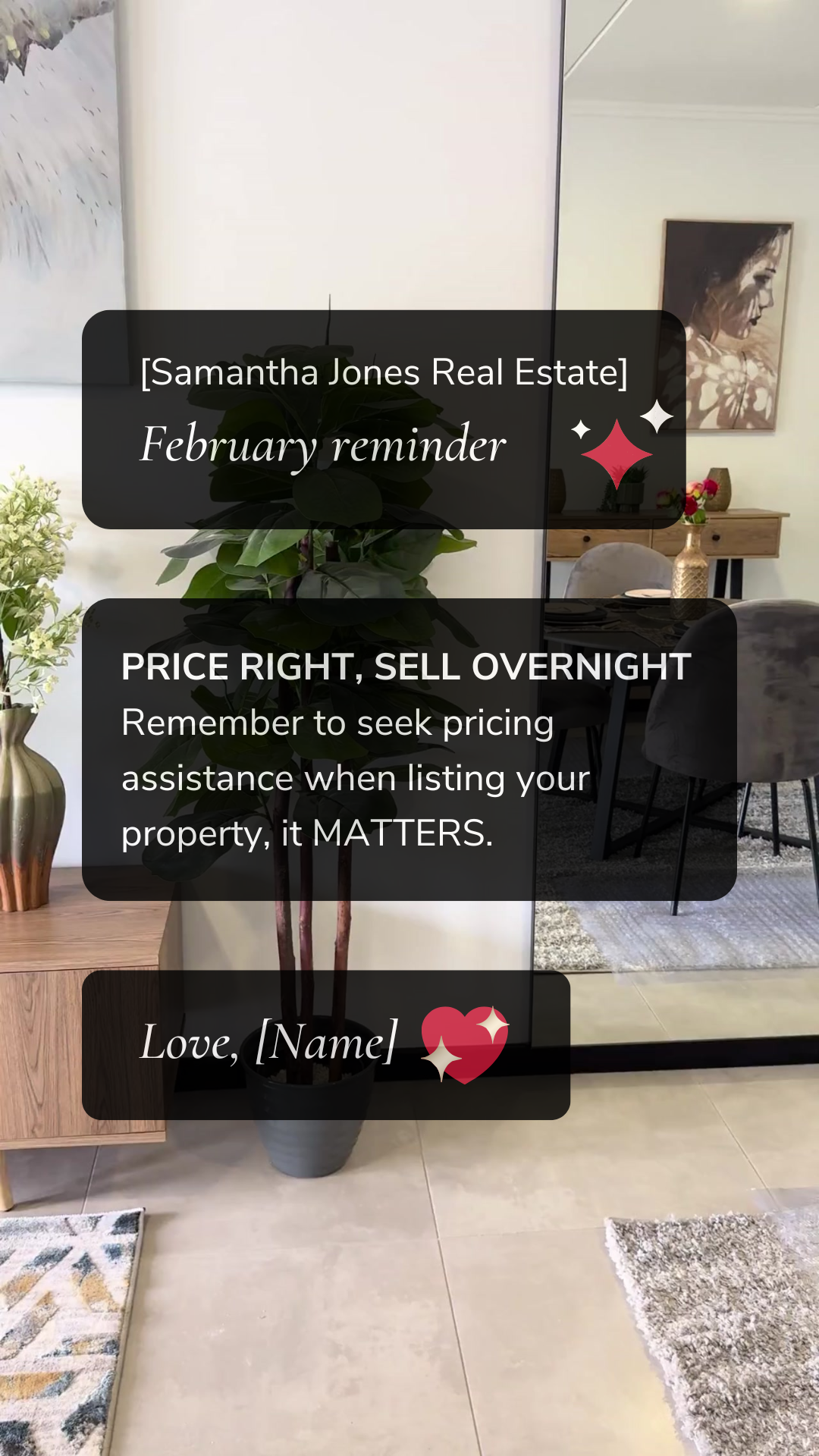 Real Estate Reminder - Video Stories - February