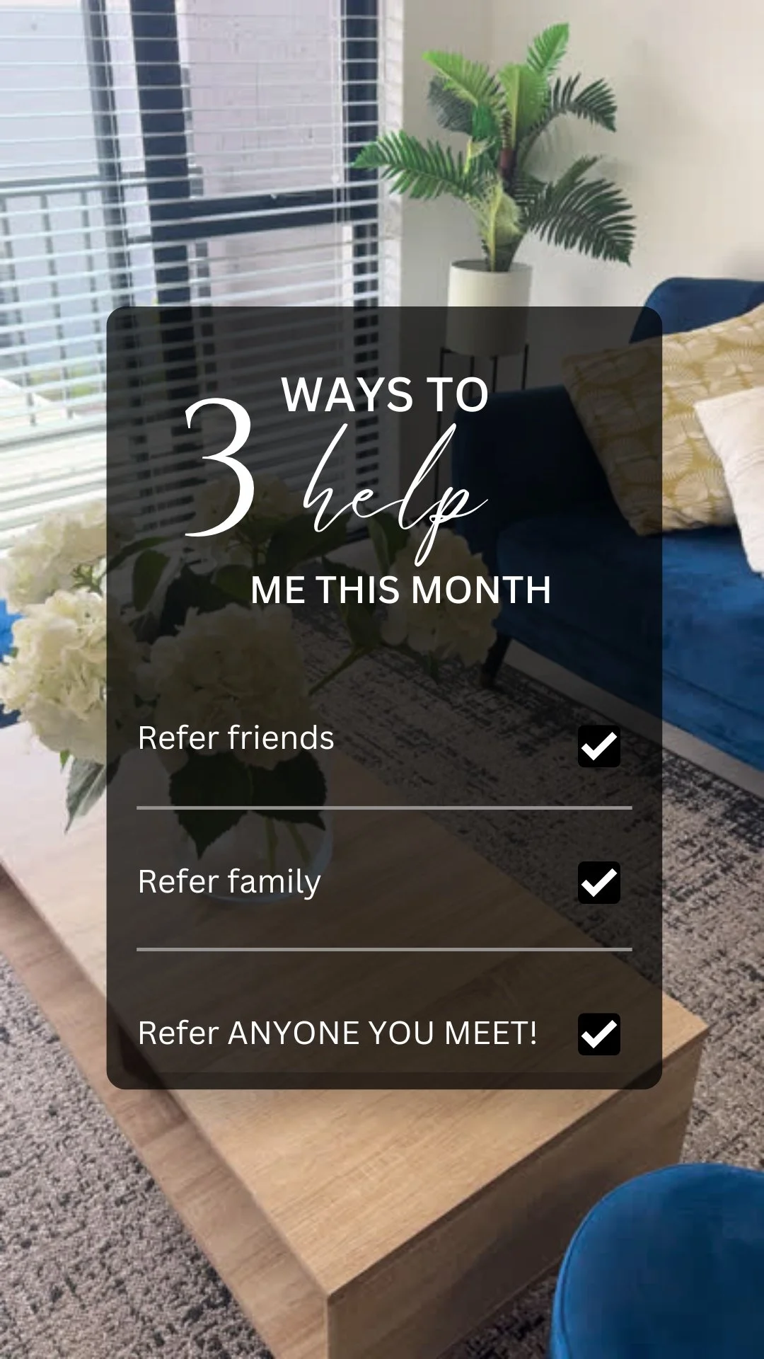 Referral request - Video Stories - September