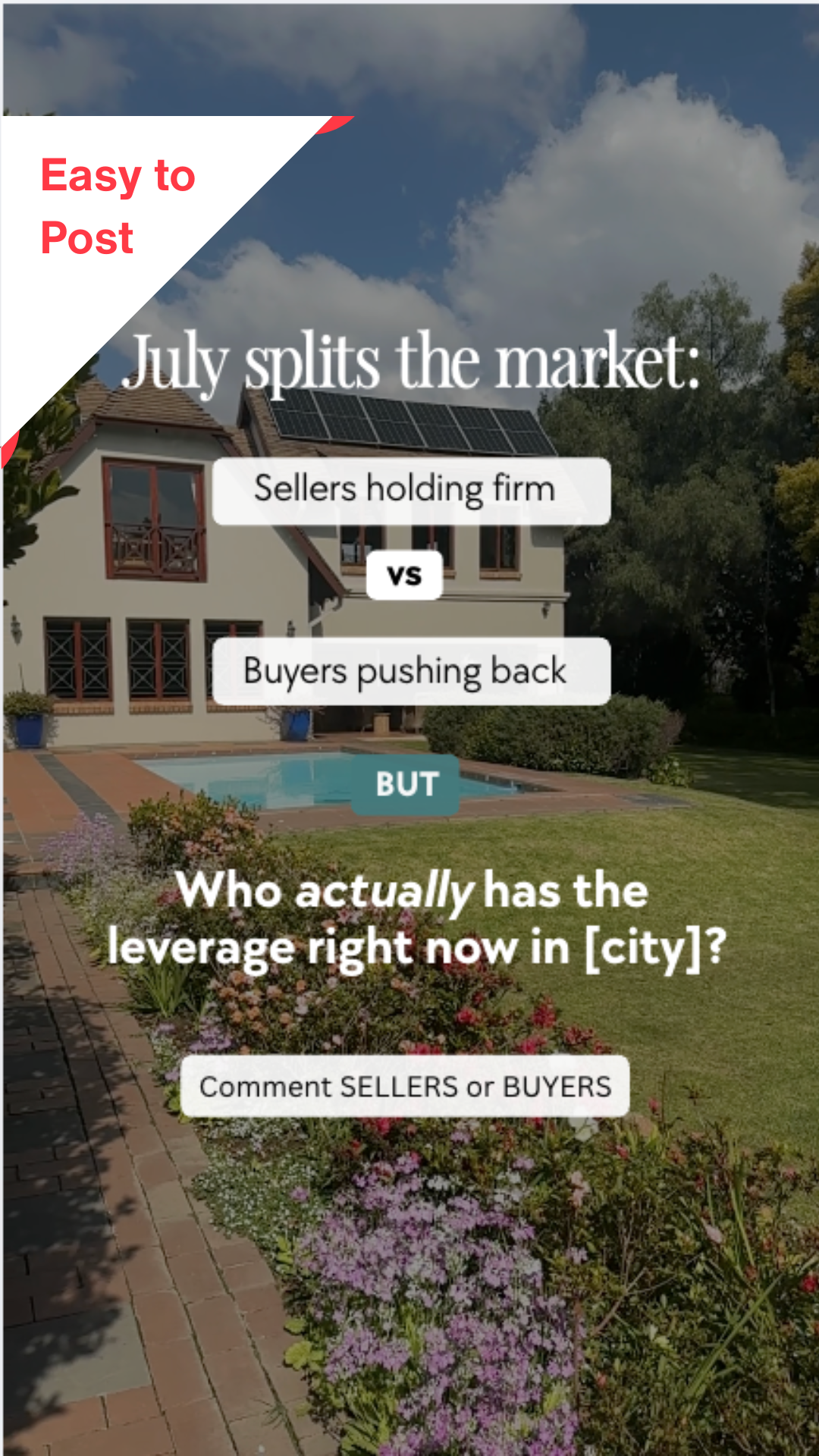 Ready to post - Buyers Vs Sellers - July