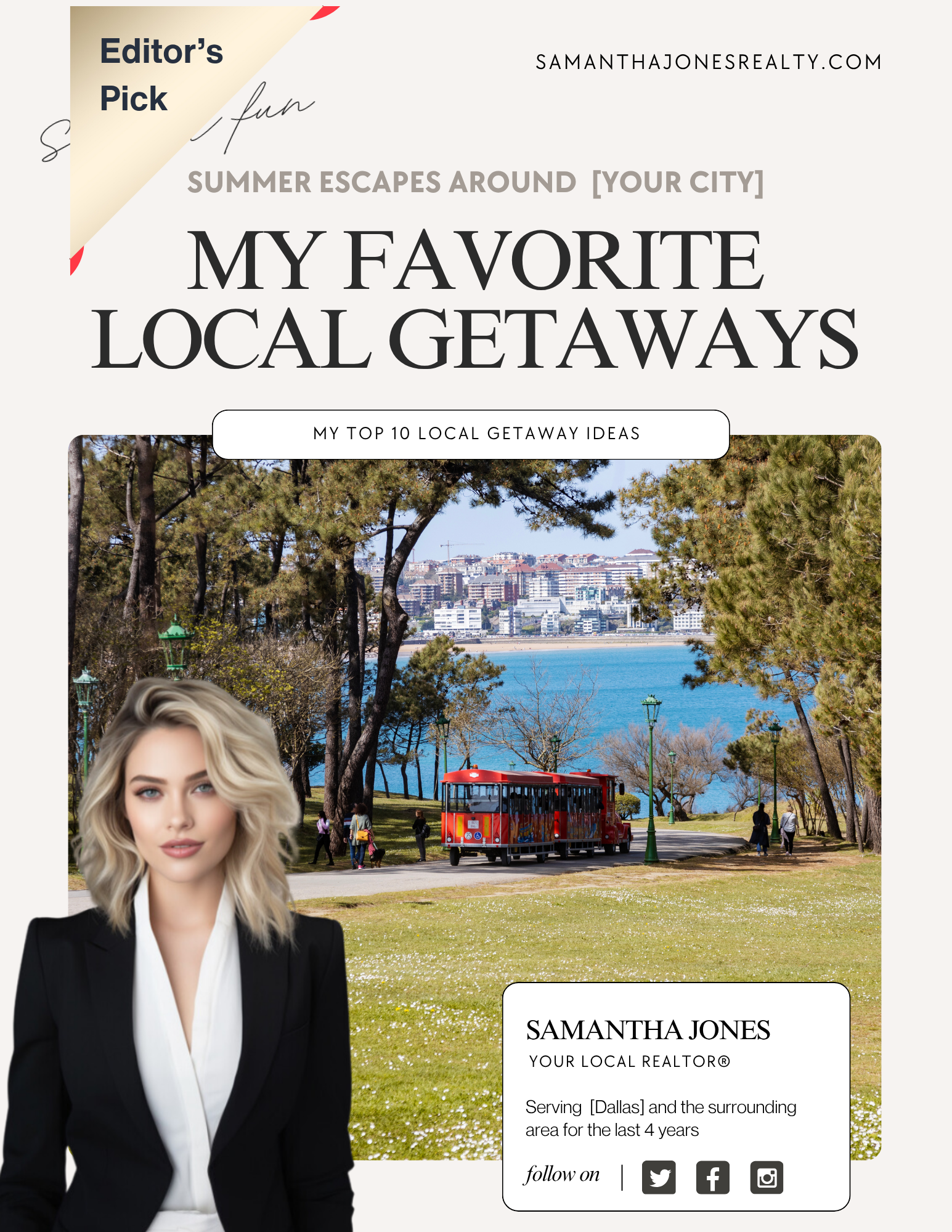 LOCAL GUIDE – 10 LOCAL GETAWAYS- LEAD MAGNET – JULY