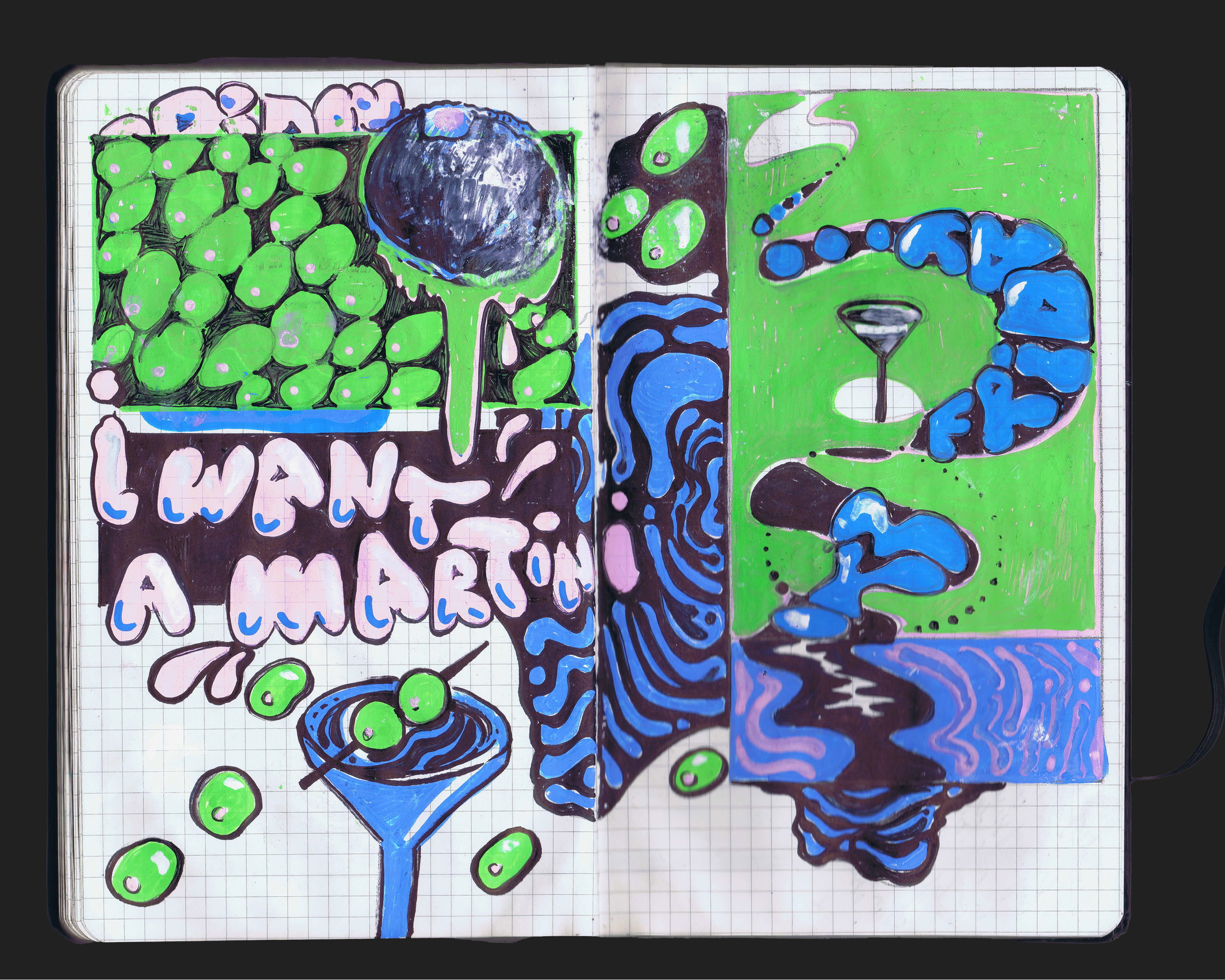 Untitled — Sketchbook Scan — 2025 ☻ 111/116