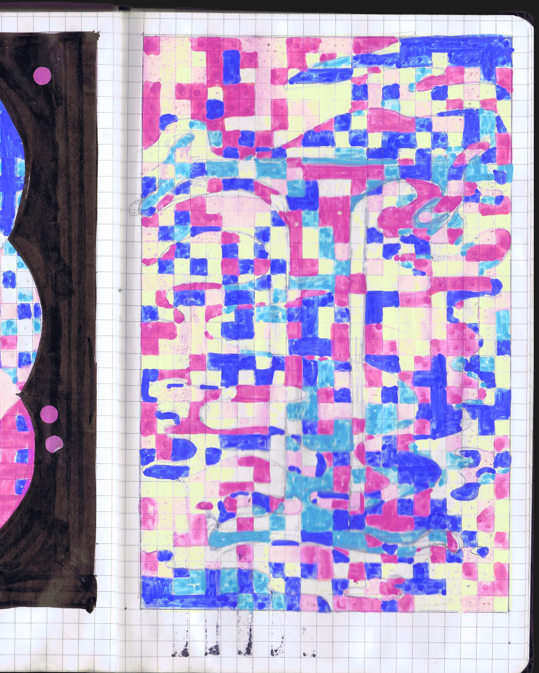 Untitled — Sketchbook Scan — 2025 ☻ 109/116