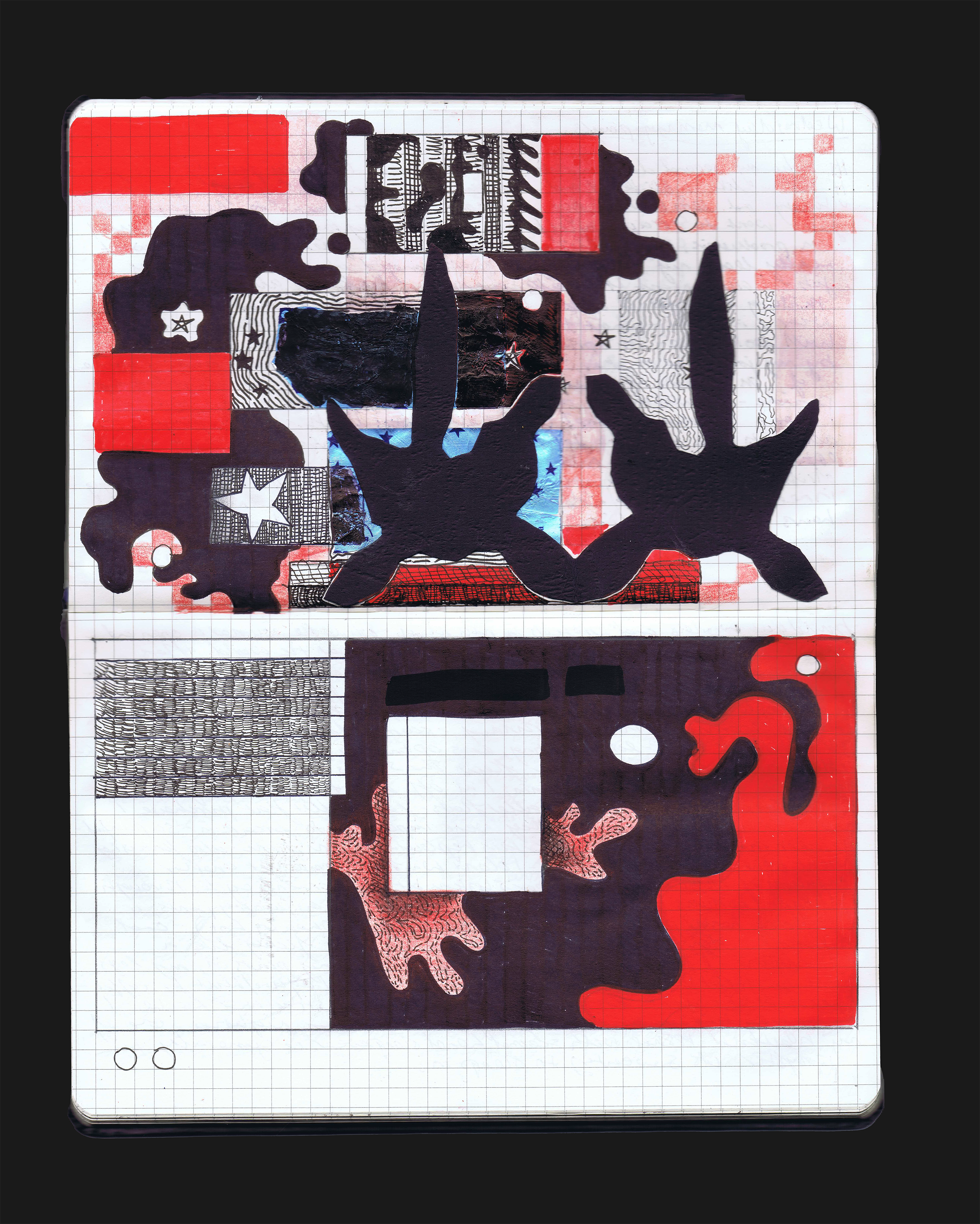 Untitled — Sketchbook Scan — 2025 ☻ 01/01