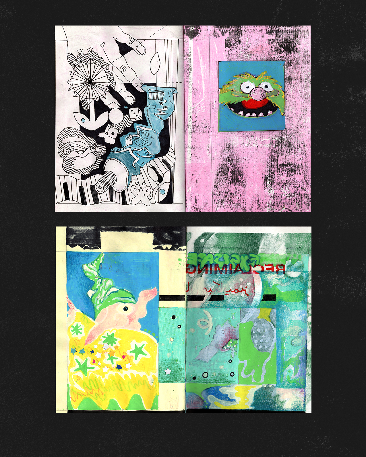 Untitled — Sketchbook Scans — 2026 ☻ 