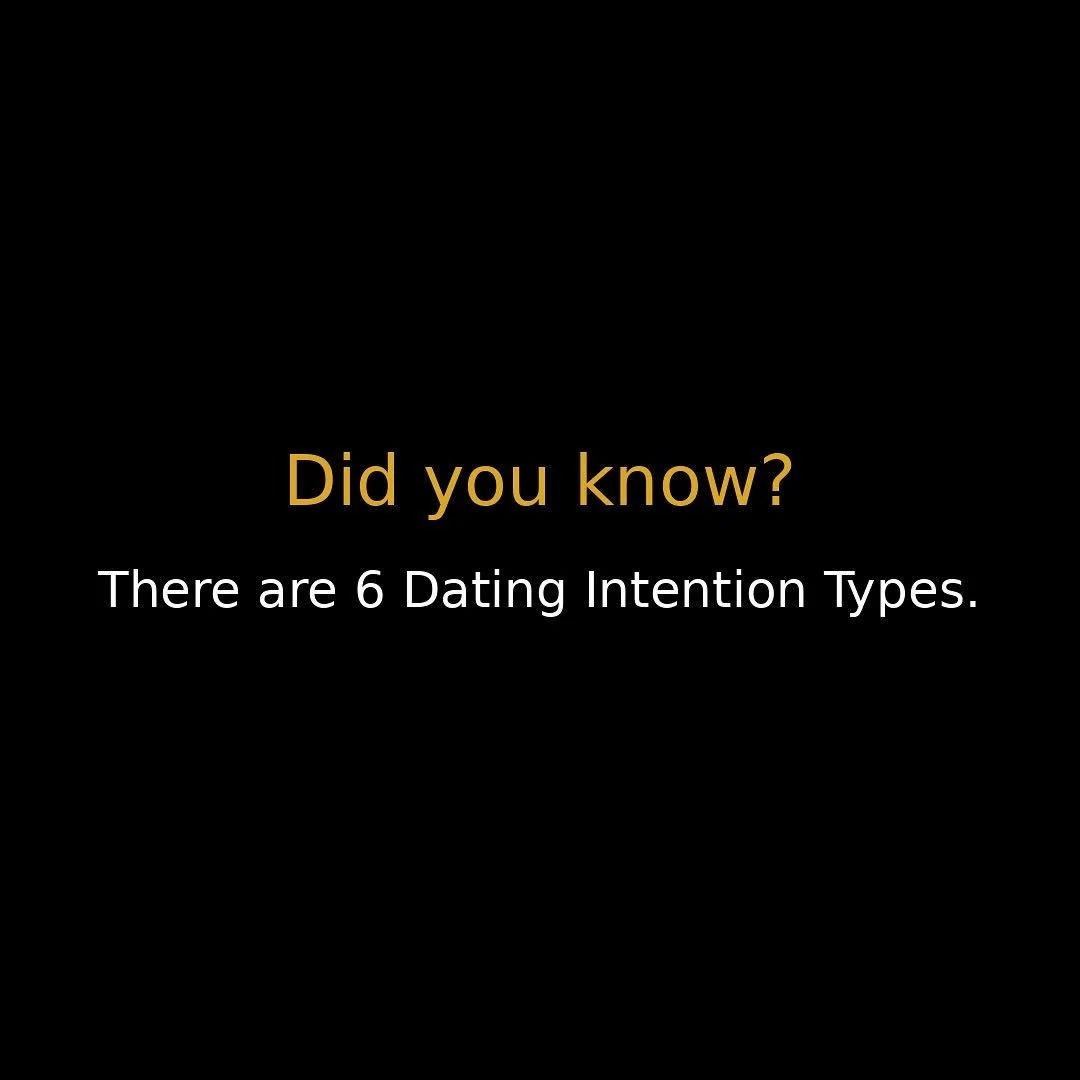 Let’s be real: dating would be so much easier if we all just led with our true intentions. That’s why I created the 6 Dating Intention Types- to help you get clear AF on what you want, and what they’re really brining to the table. W