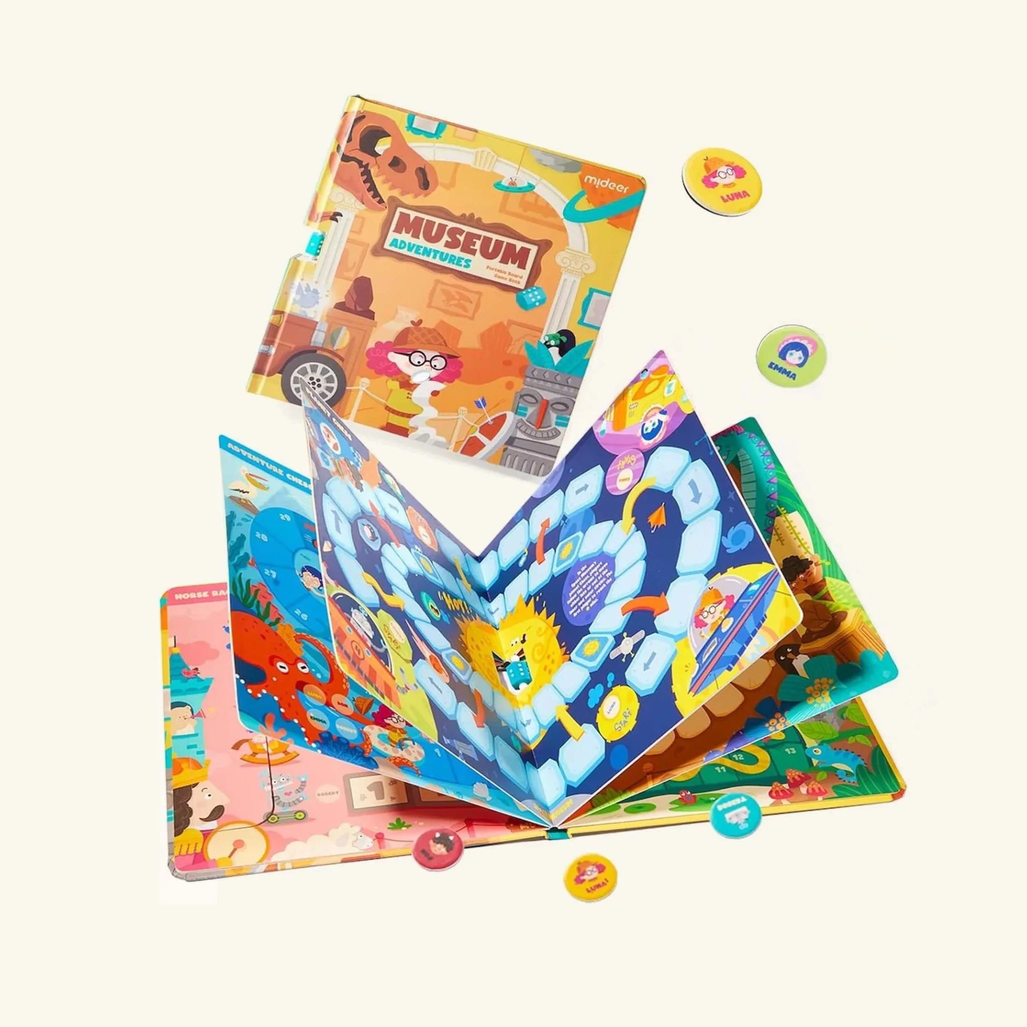 6-in-1 Portable Board Game (Museum Adventure)