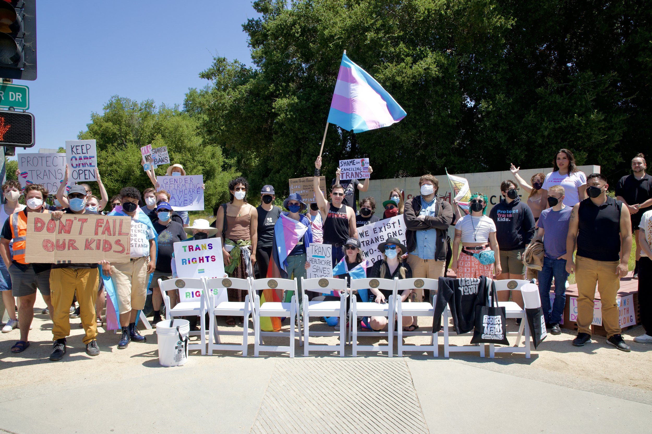 Beautiful Rally at Stanford