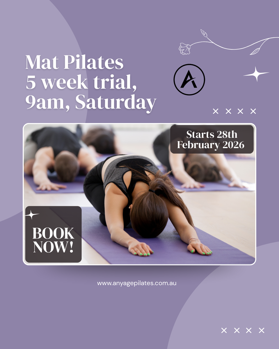 $99, 5 week trial, Epping, 9am Saturday 28th February - 28th March 2026