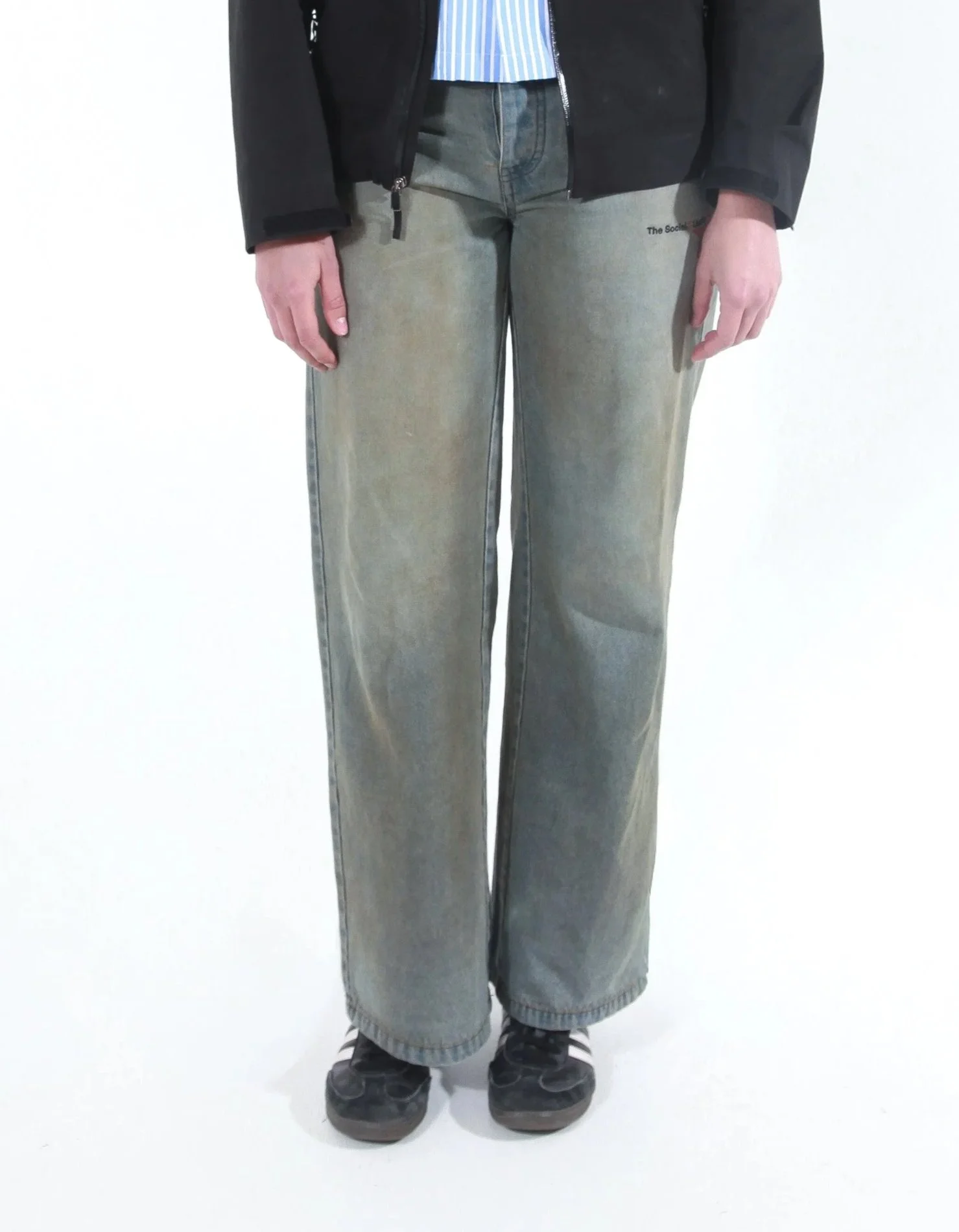 Mechanic Wash Straight Leg Denim