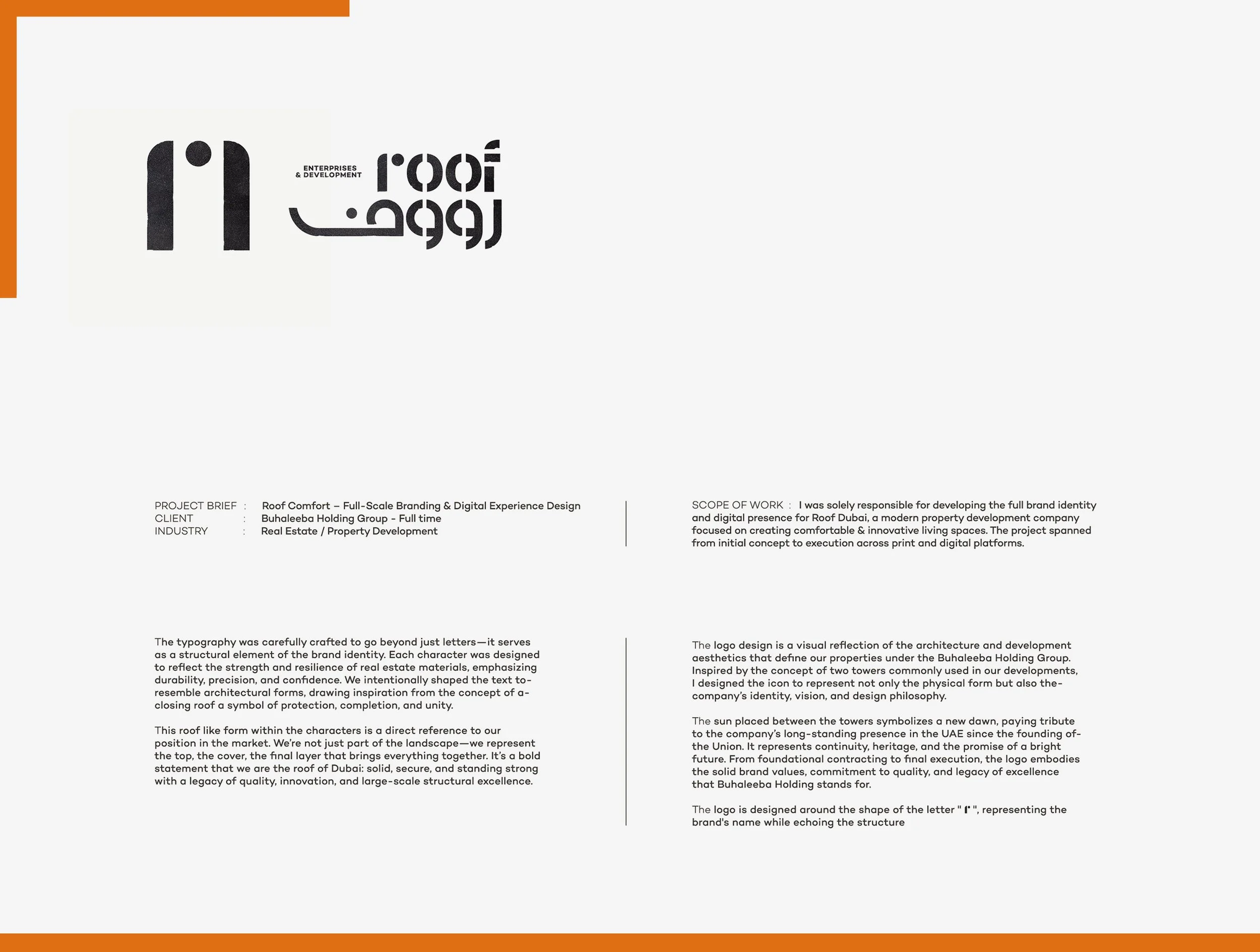 VII. Roof Development
