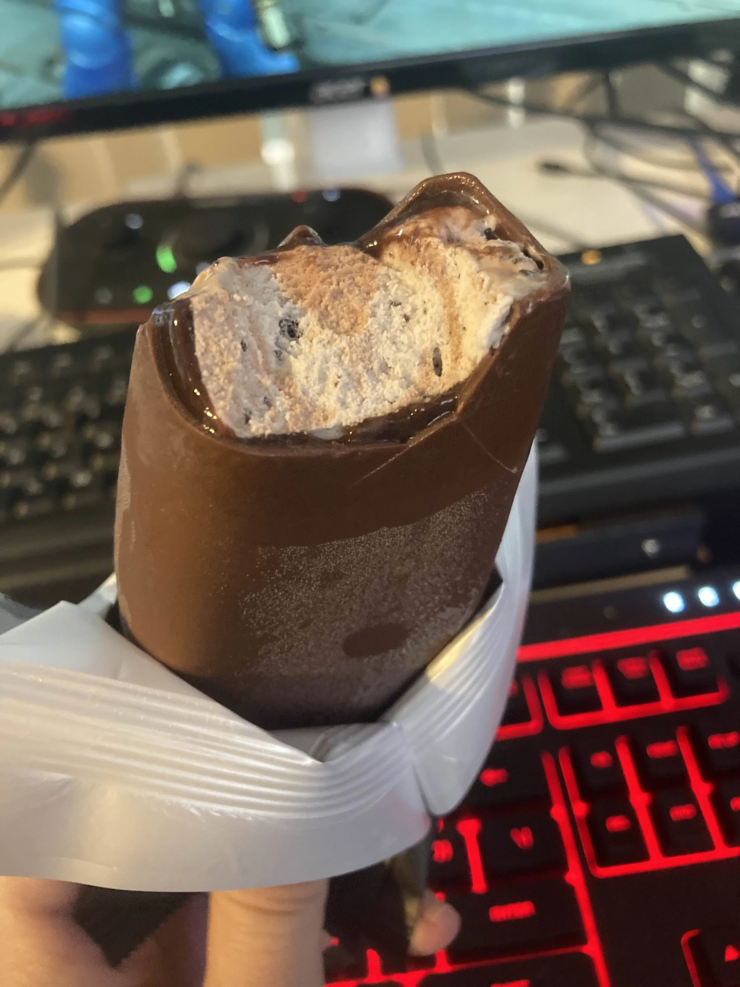 A MAGNUM ICE CREAM 