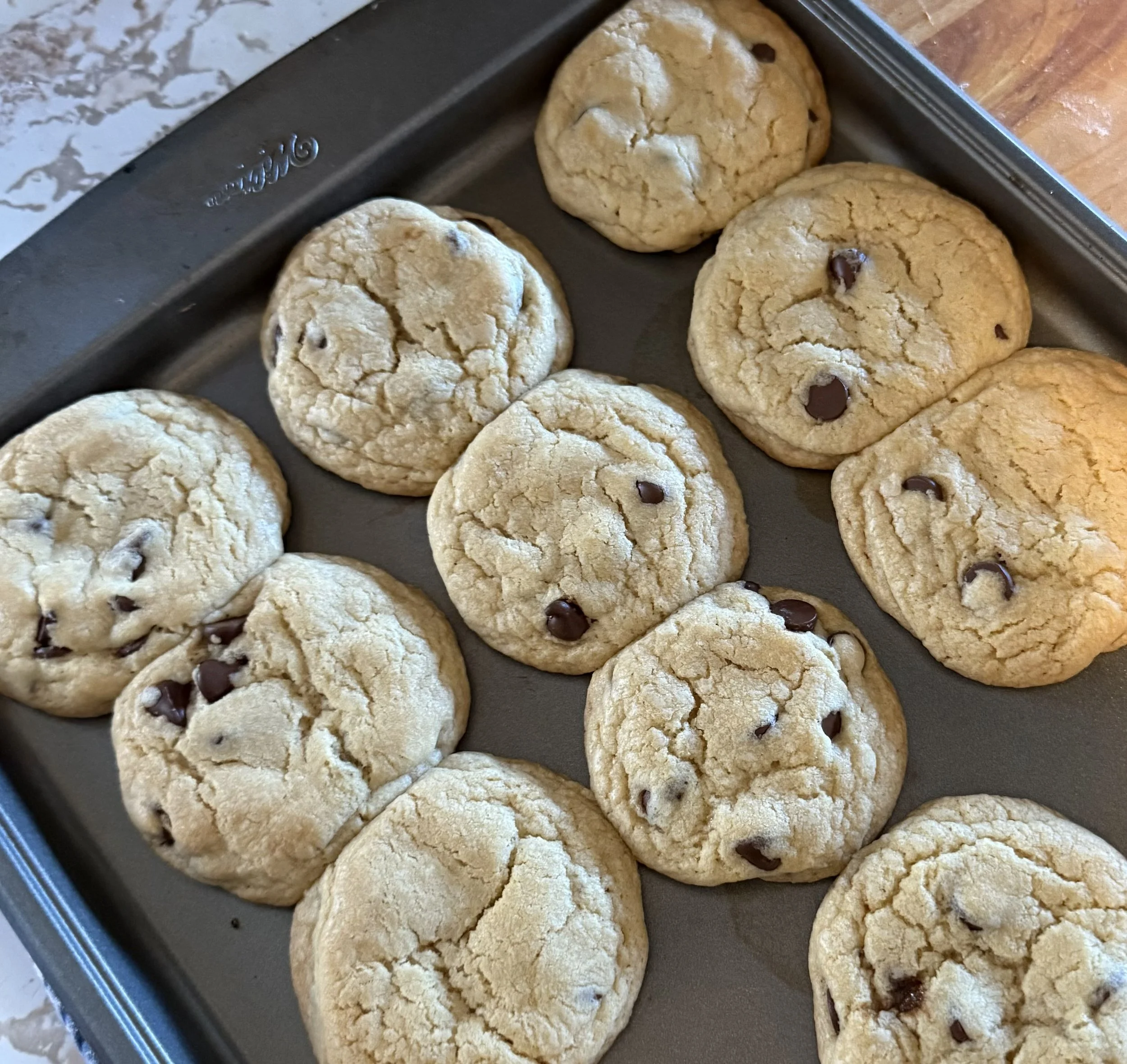 LIKE PUPVENG CHOC CHIP,IF YOU ENJOY BAKING TRY MAKE SOME TIME FOR A PASSION YOU LOVE.