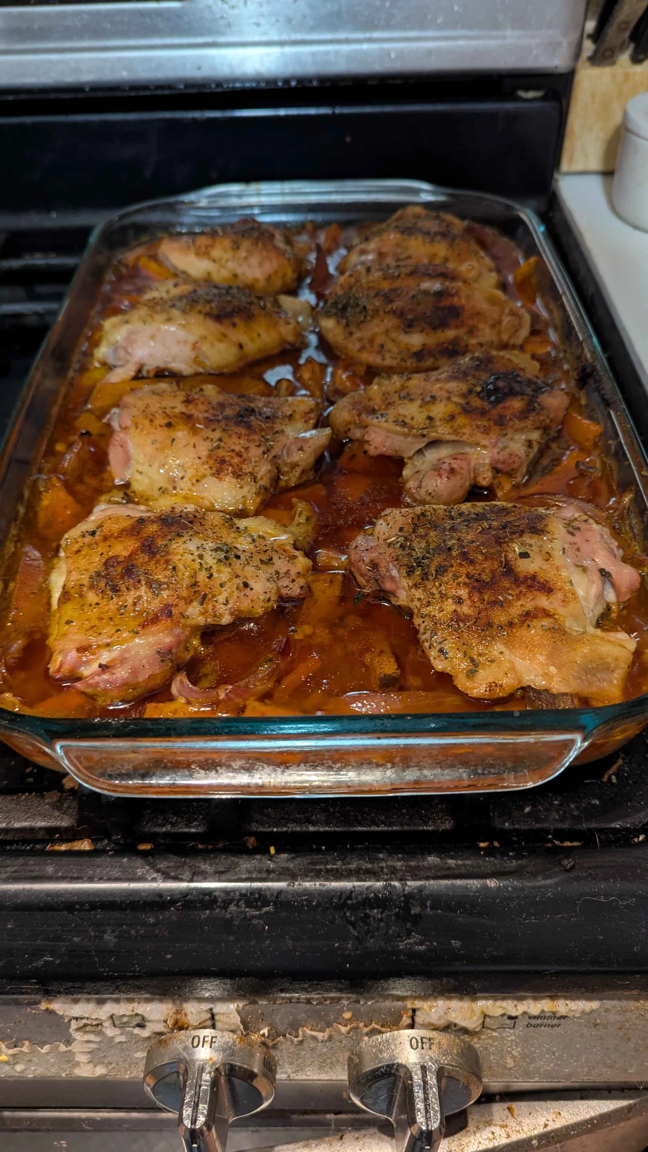 GIN AND BEAR IT CHICKEN ONE POT WONDER