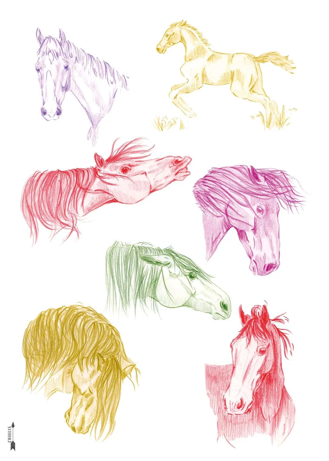 Affiche "Expressions" A3