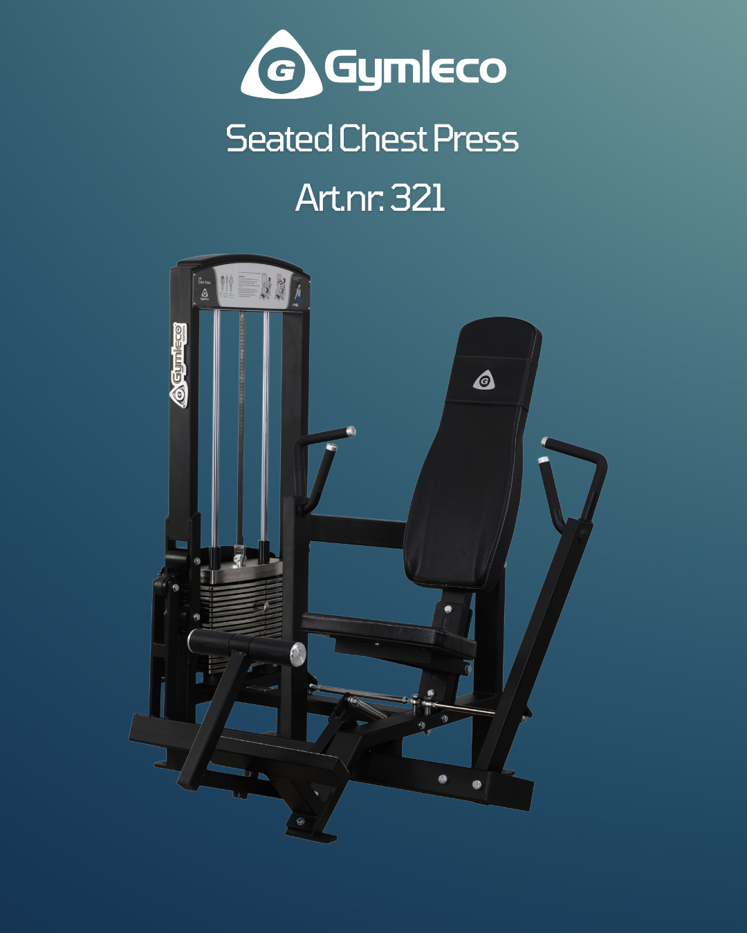 GymLeco Seated Chest Press Art.nr.321
