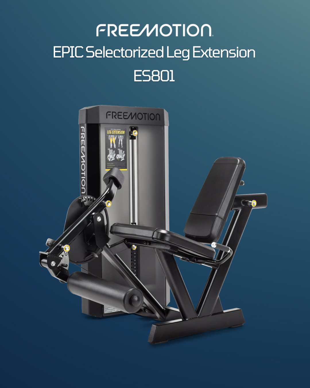 Freemotion EPIC Selectorized Leg Extension E5801