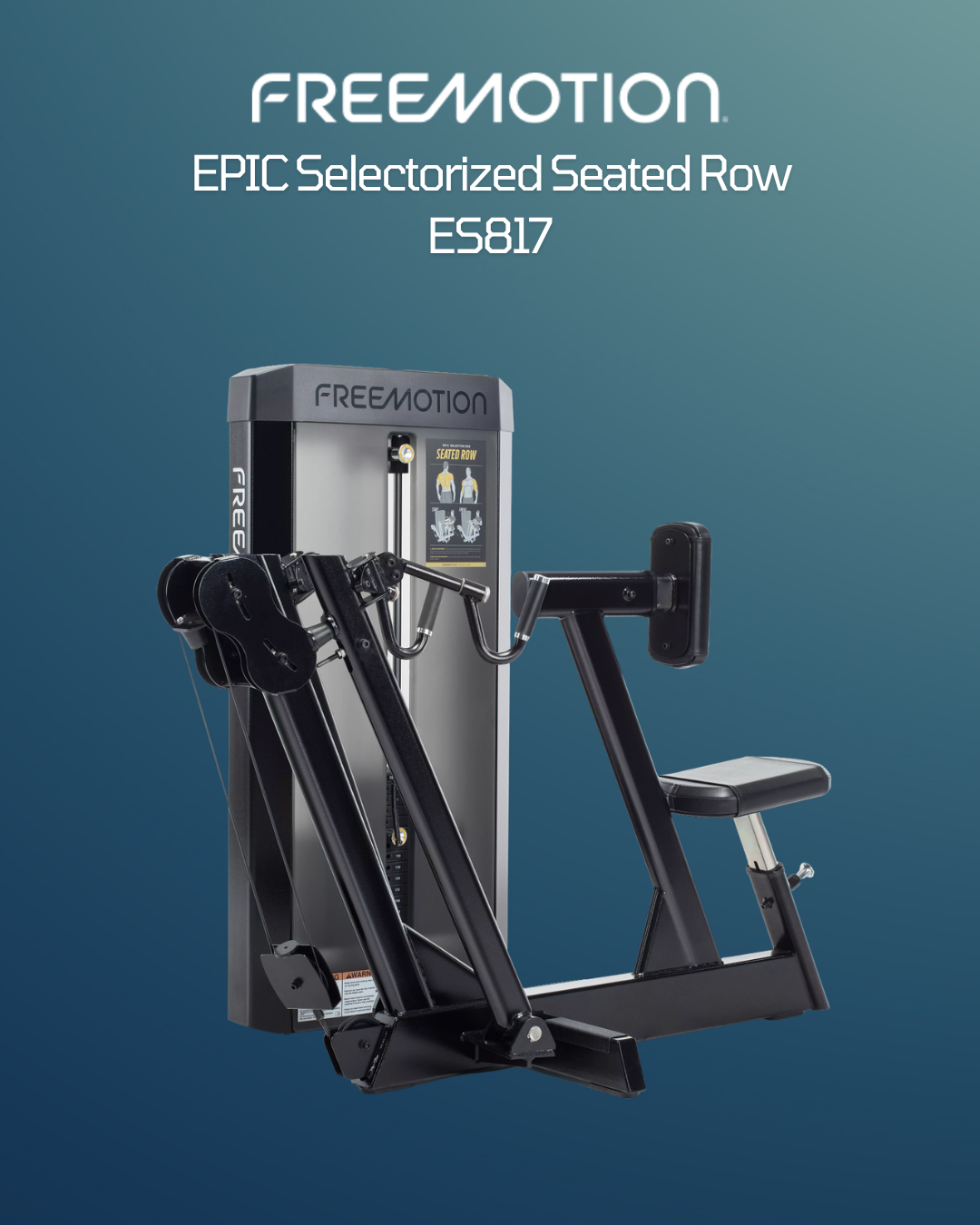 Freemotion EPIC Selectorized Seated Row E5817