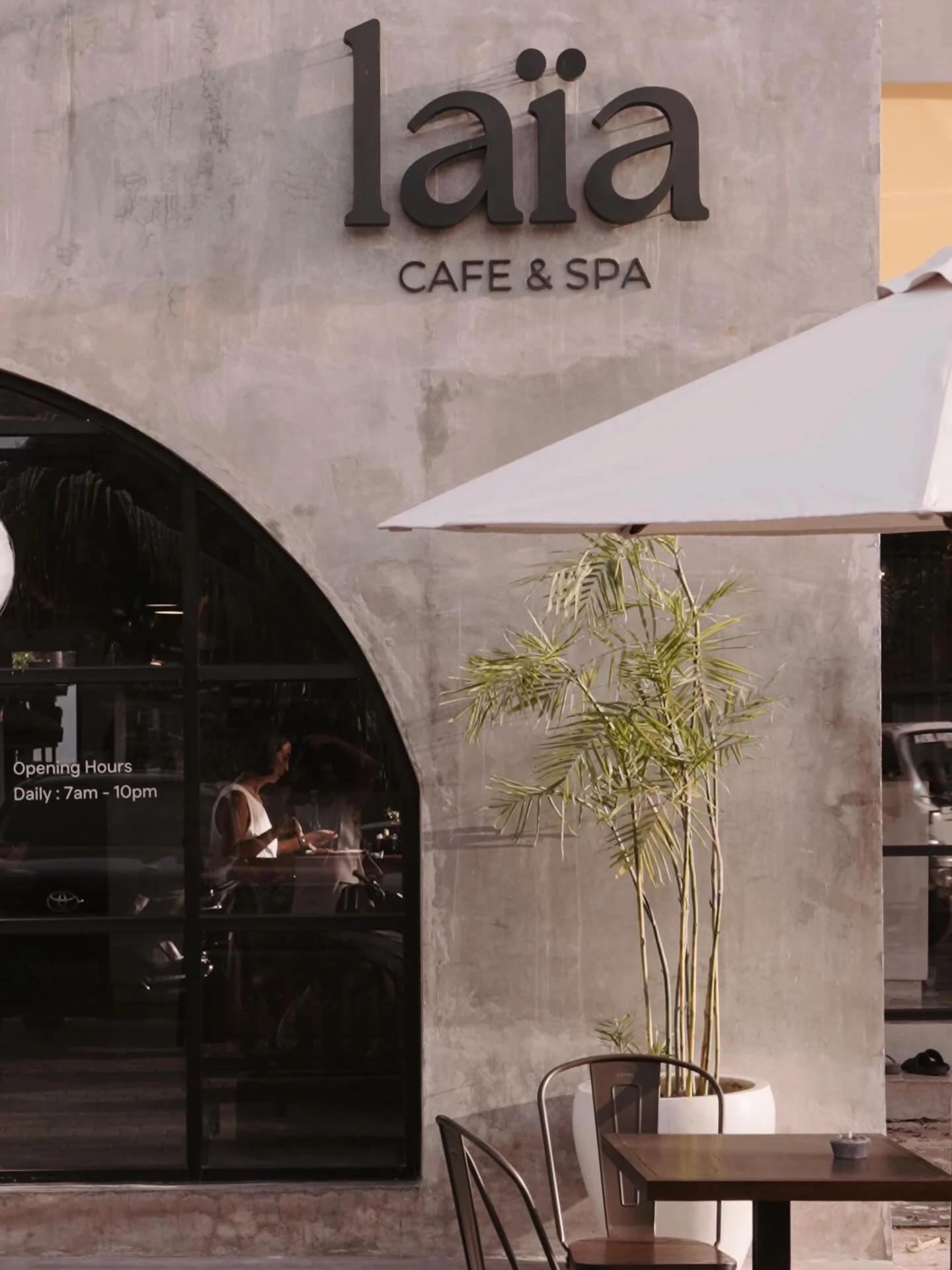 ✨ La&iuml;a Cafe &amp; Spa ✨
A serene escape wrapped in greenery and soft sunlight.
Calm. Cozy. Beautifully you. 🍃☕🕊️ #La&iuml;aMoments #CafeAndSpaVibes