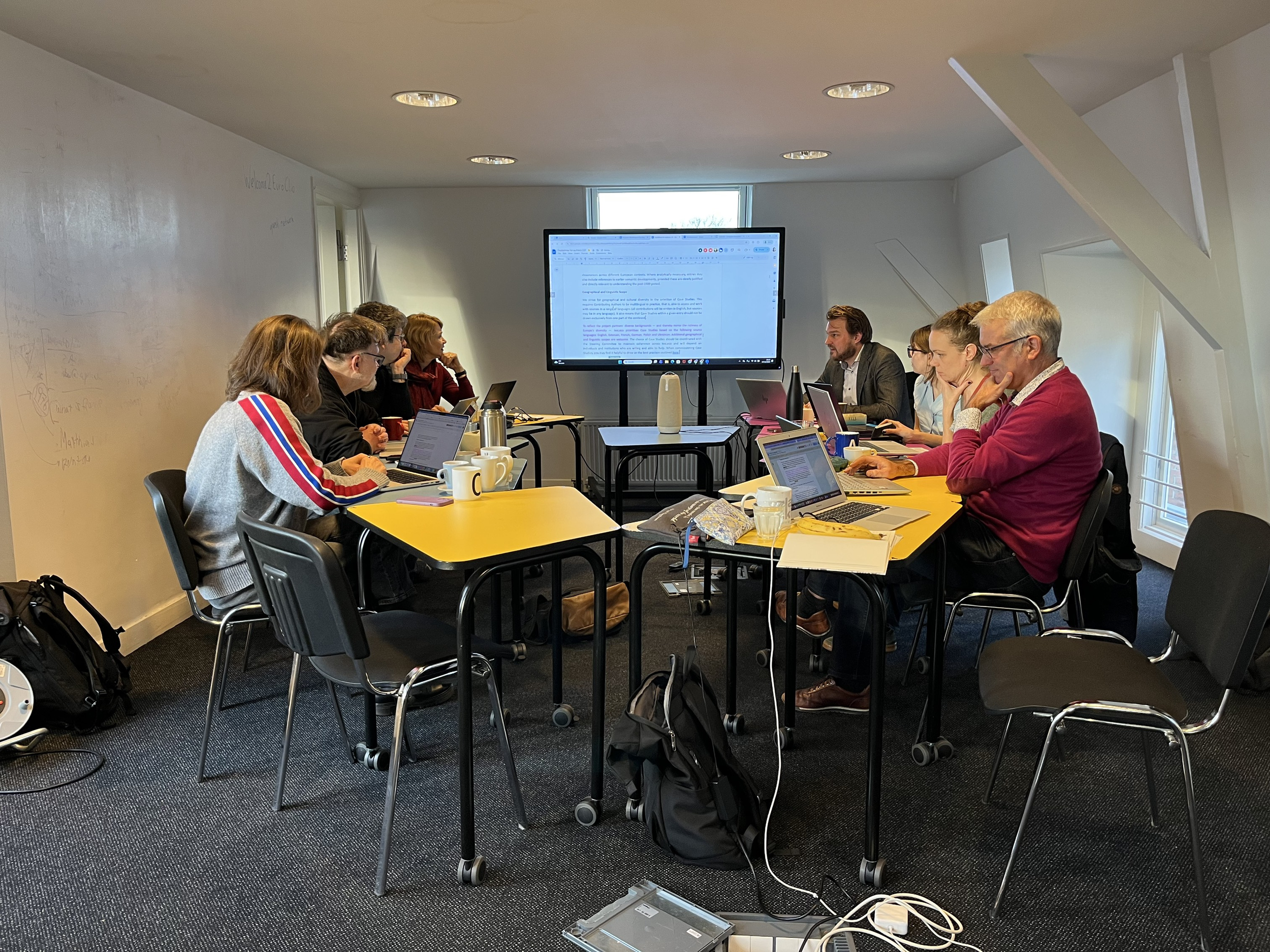 Meeting in the Hague, The Netherlands