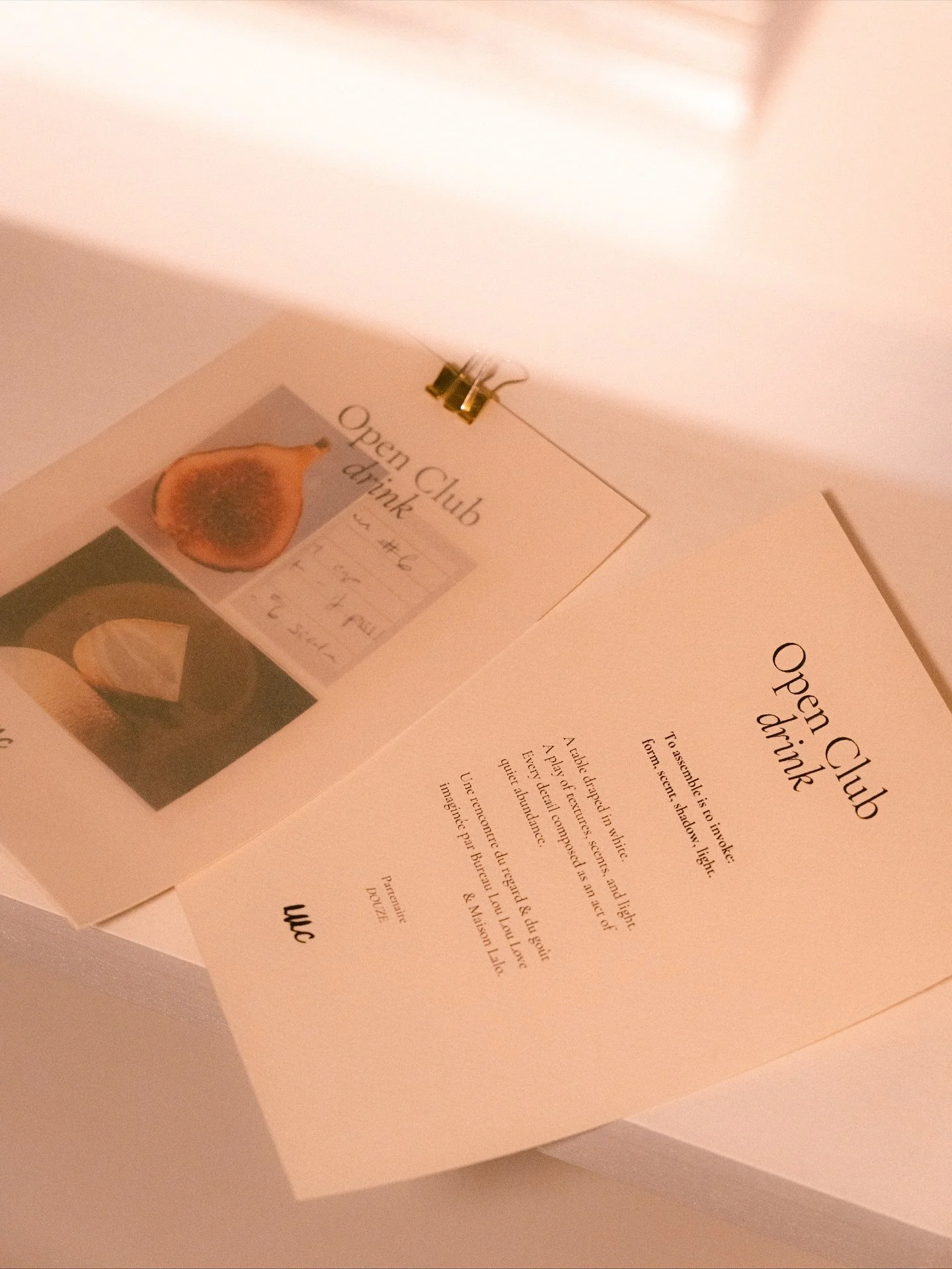 OPEN CLUB DRINK 07.10 | Une rencontre du regard &amp; du go&ucirc;t imagin&eacute;e par Bureau Lou Lou Love &amp; Maison Lalo 🌬️

Retour en images sur le tout nouveau rendez-vous trimestriel du Lou Lou Love Club &mdash; une soir&eacute;e pour se ren