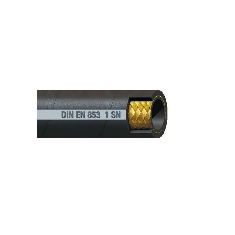 SEMPERIT 1SN Hydraulic Hose – 1 Steel Braid, High-Pressure Oil Line DIN 853 1SN